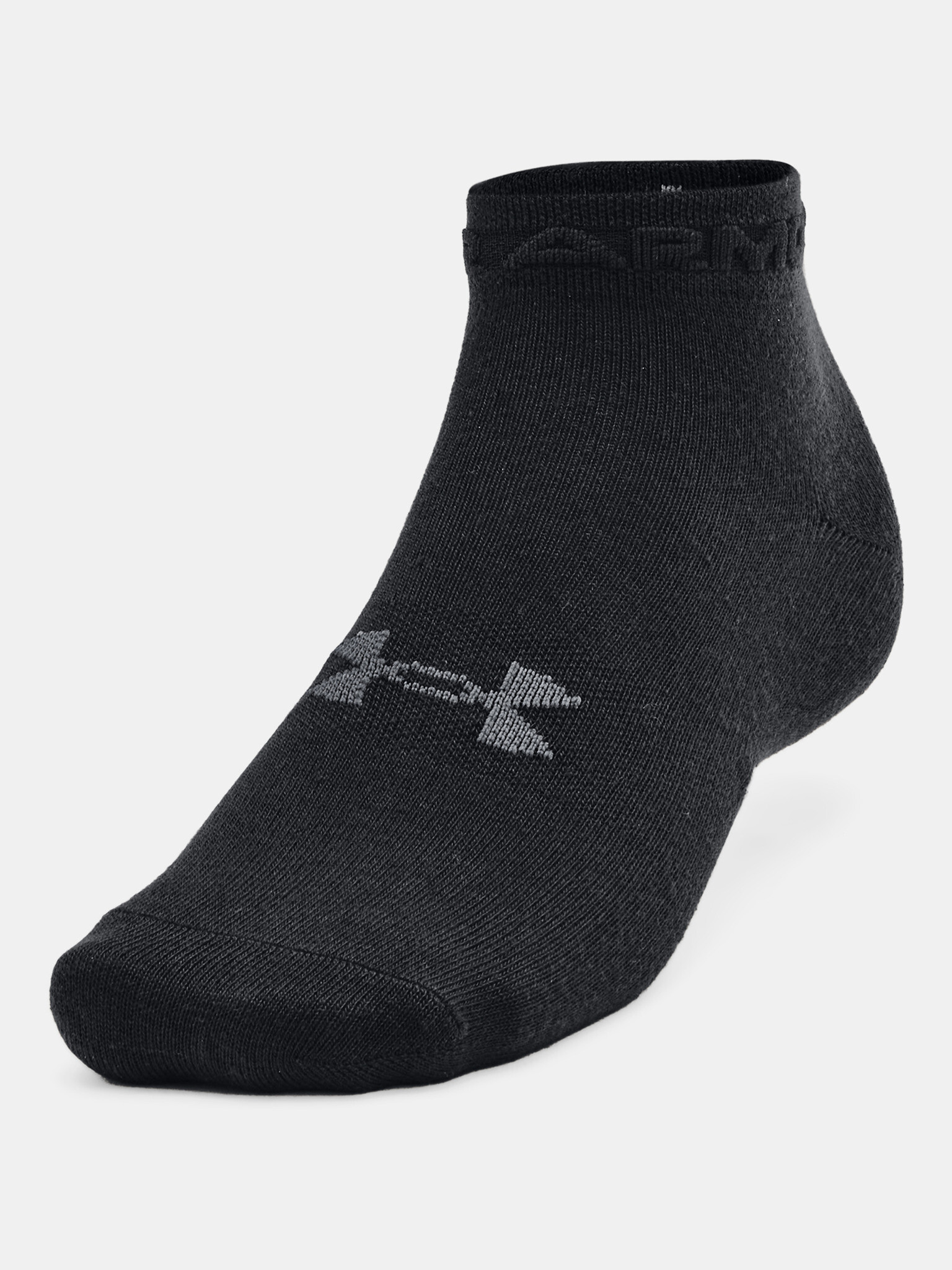 Under Armour Essential Low Cut Ponožky 3 páry Černá - Pepit.cz