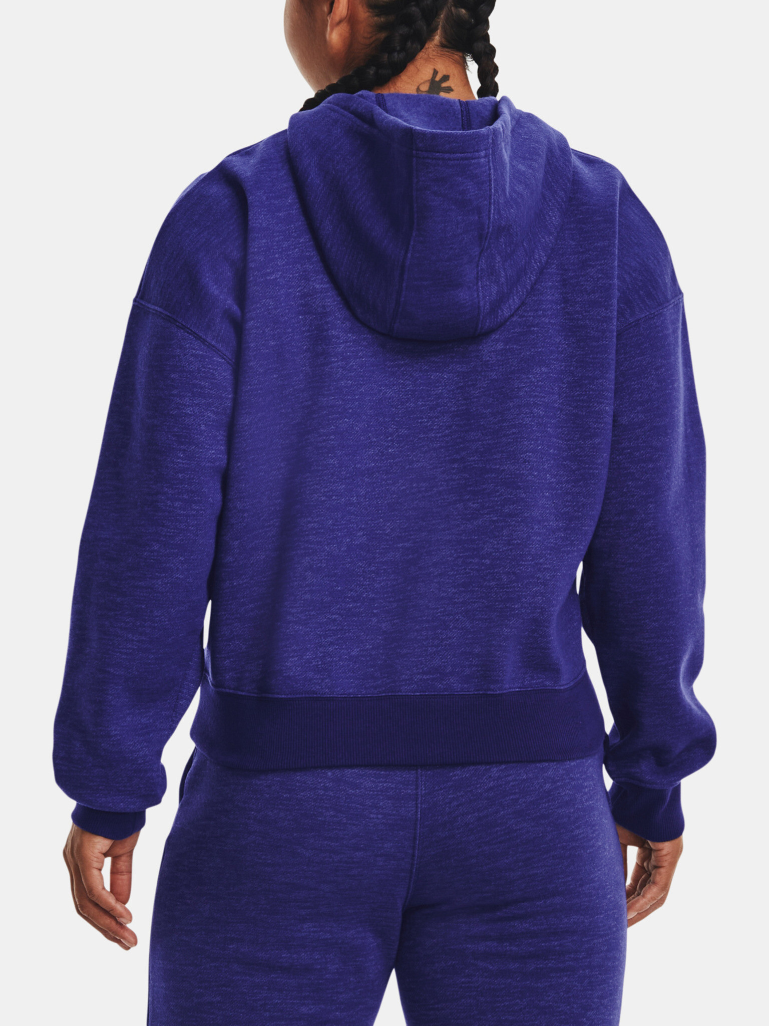 Under Armour Essential Script Hoodie Mikina Modrá - Pepit.cz