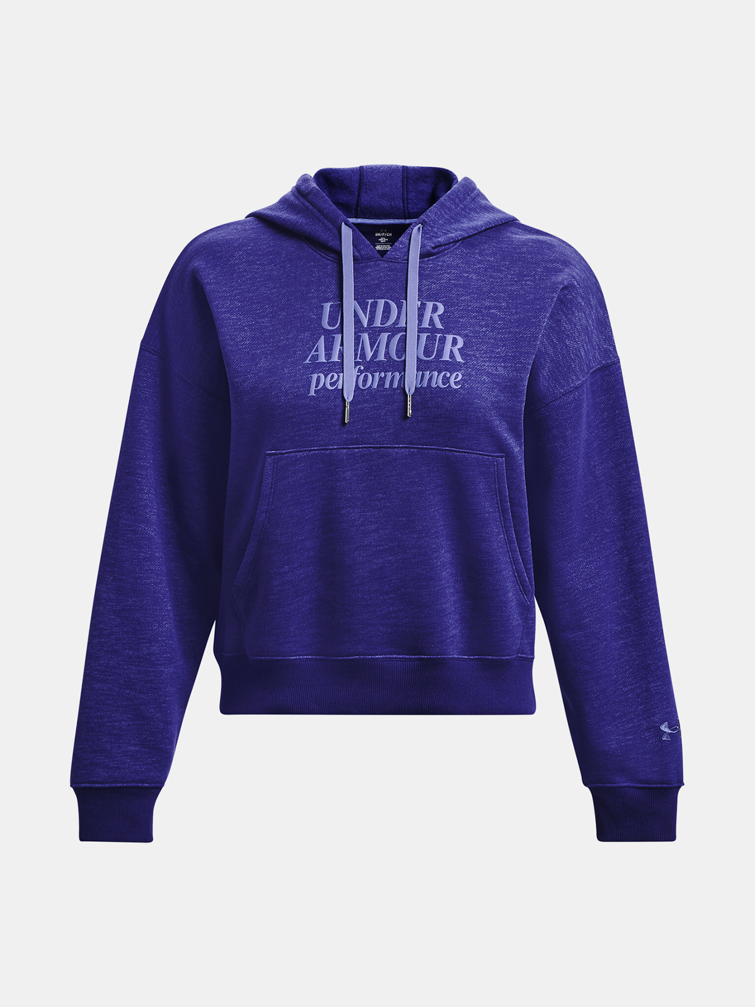 Under Armour Essential Script Hoodie Mikina Modrá - Pepit.cz