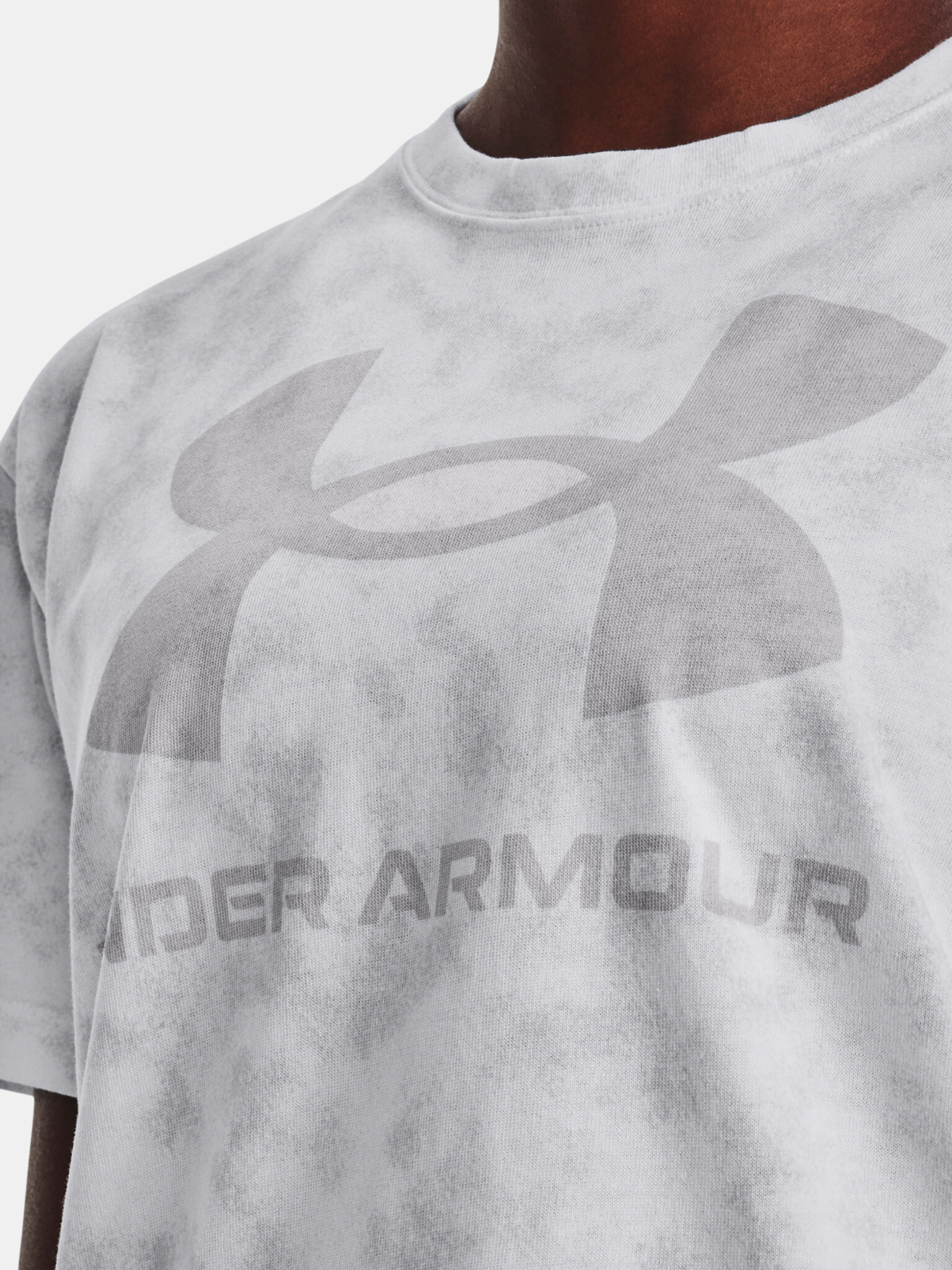 Under Armour Heavyweight Triko Bílá - Pepit.cz