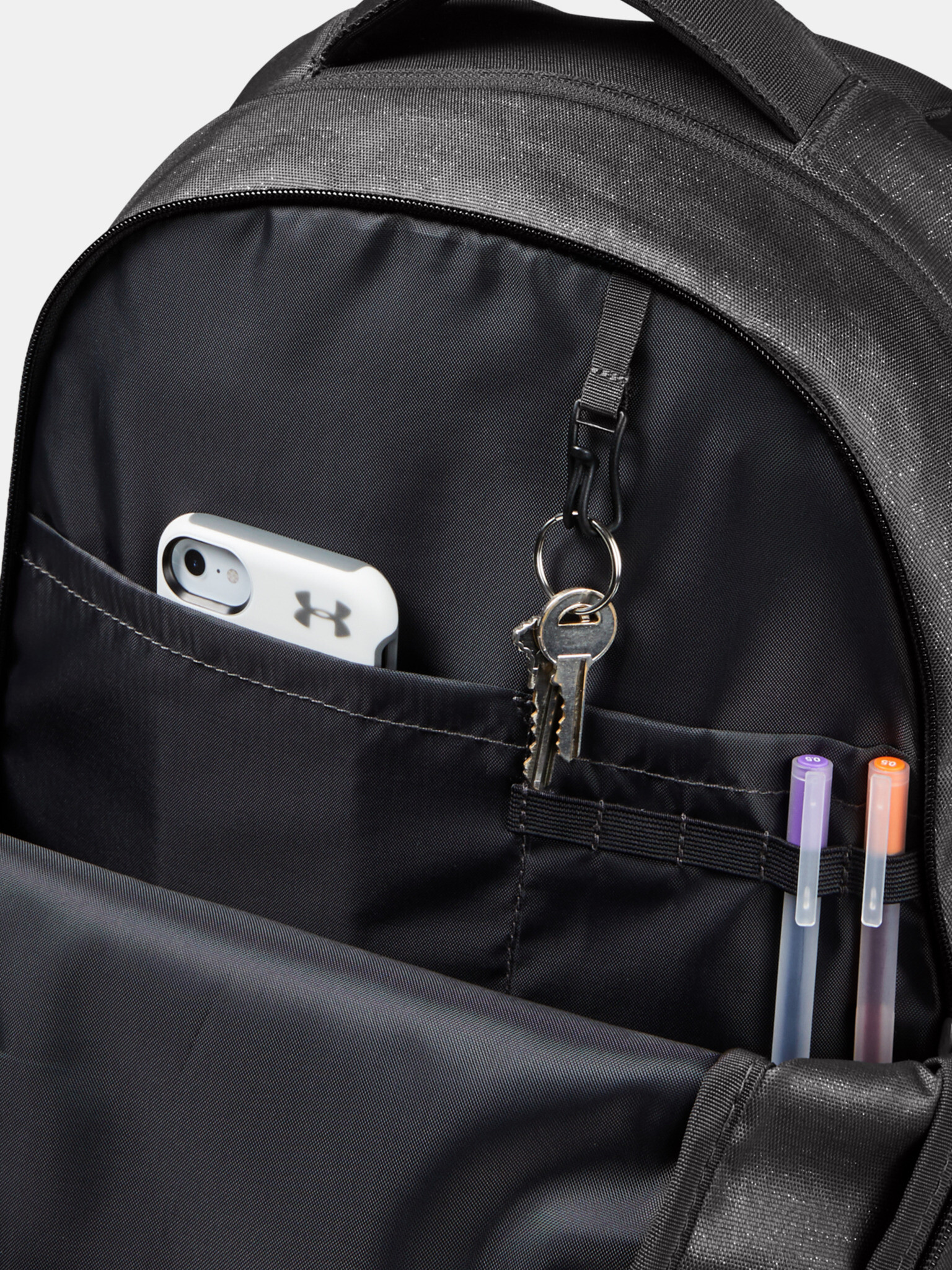 Under Armour Hustle Signature Backpack Batoh Šedá - Pepit.cz