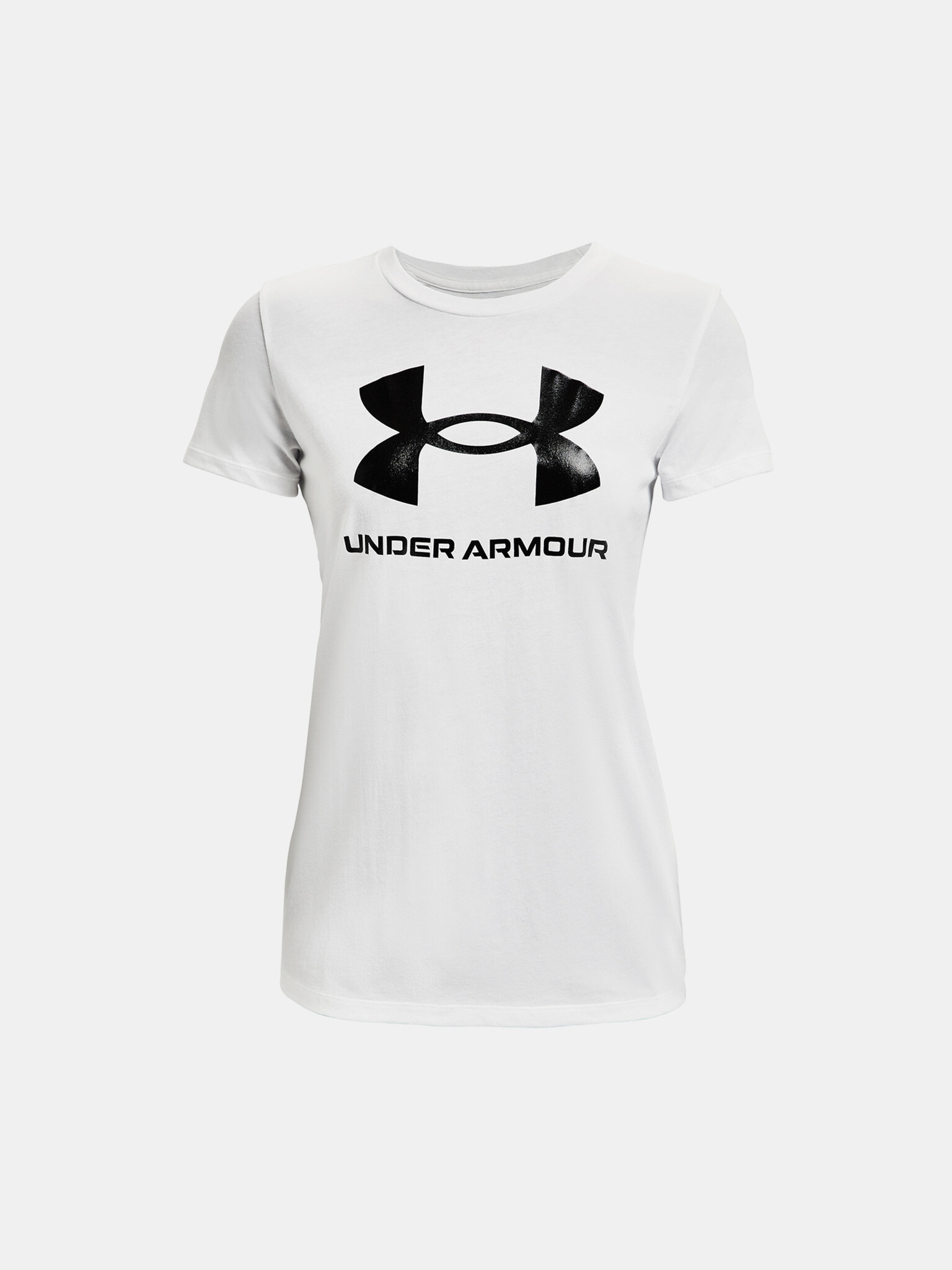 Under Armour Live Sportstyle Graphic SSC Triko Bílá - Pepit.cz