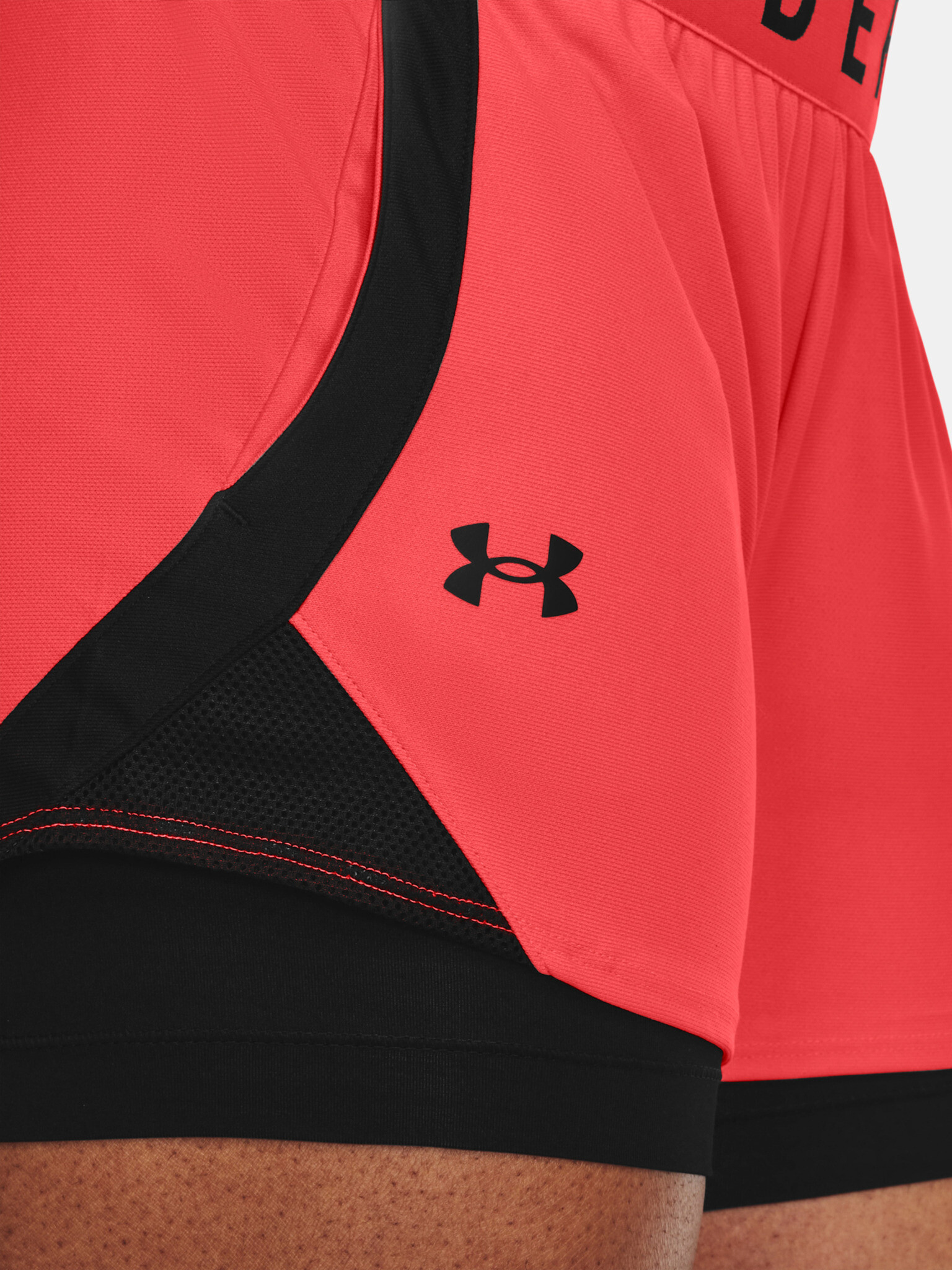 Under Armour Play Šortky Červená - Pepit.cz