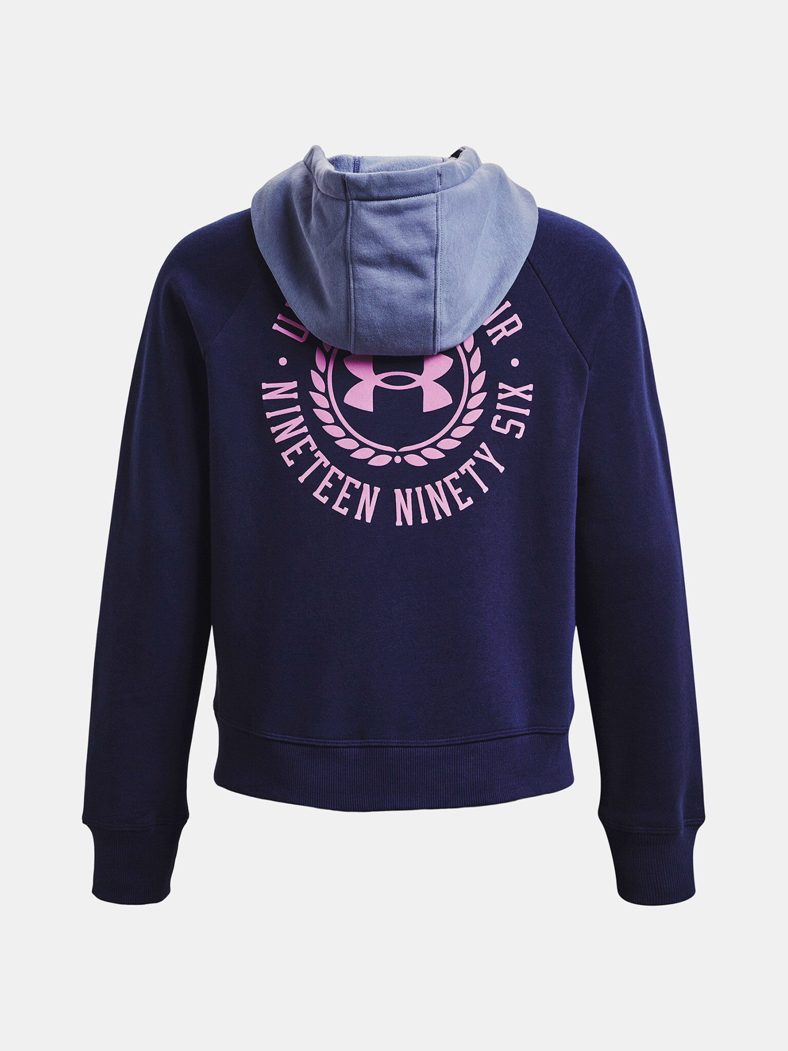 Under Armour Rival Fleece CB Hoodie Mikina Modrá - Pepit.cz