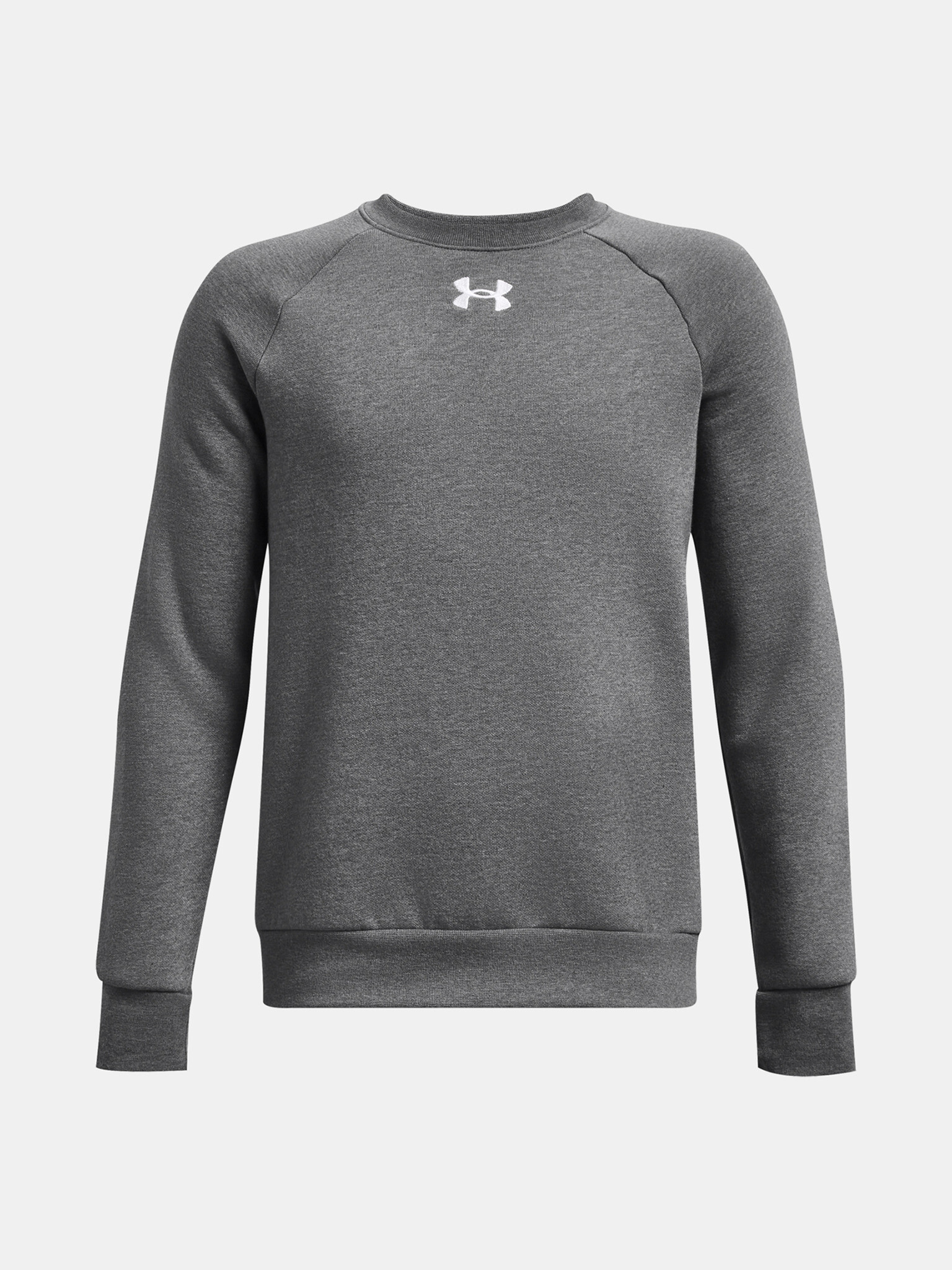 Under Armour Rival Fleece Crew Mikina dětská Šedá - Pepit.cz