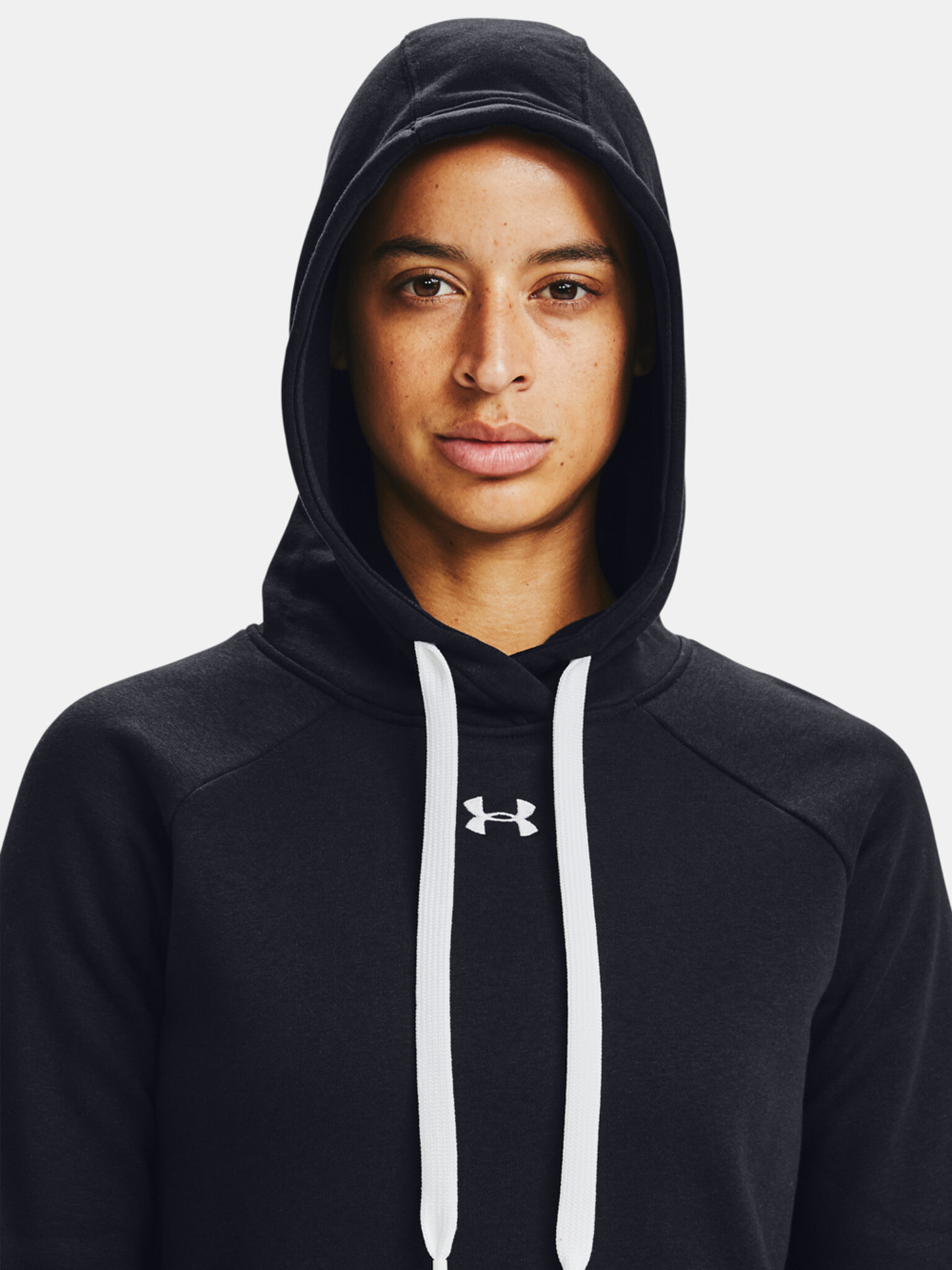 Under Armour Rival Fleece HB Hoodie Mikina Černá - Pepit.cz