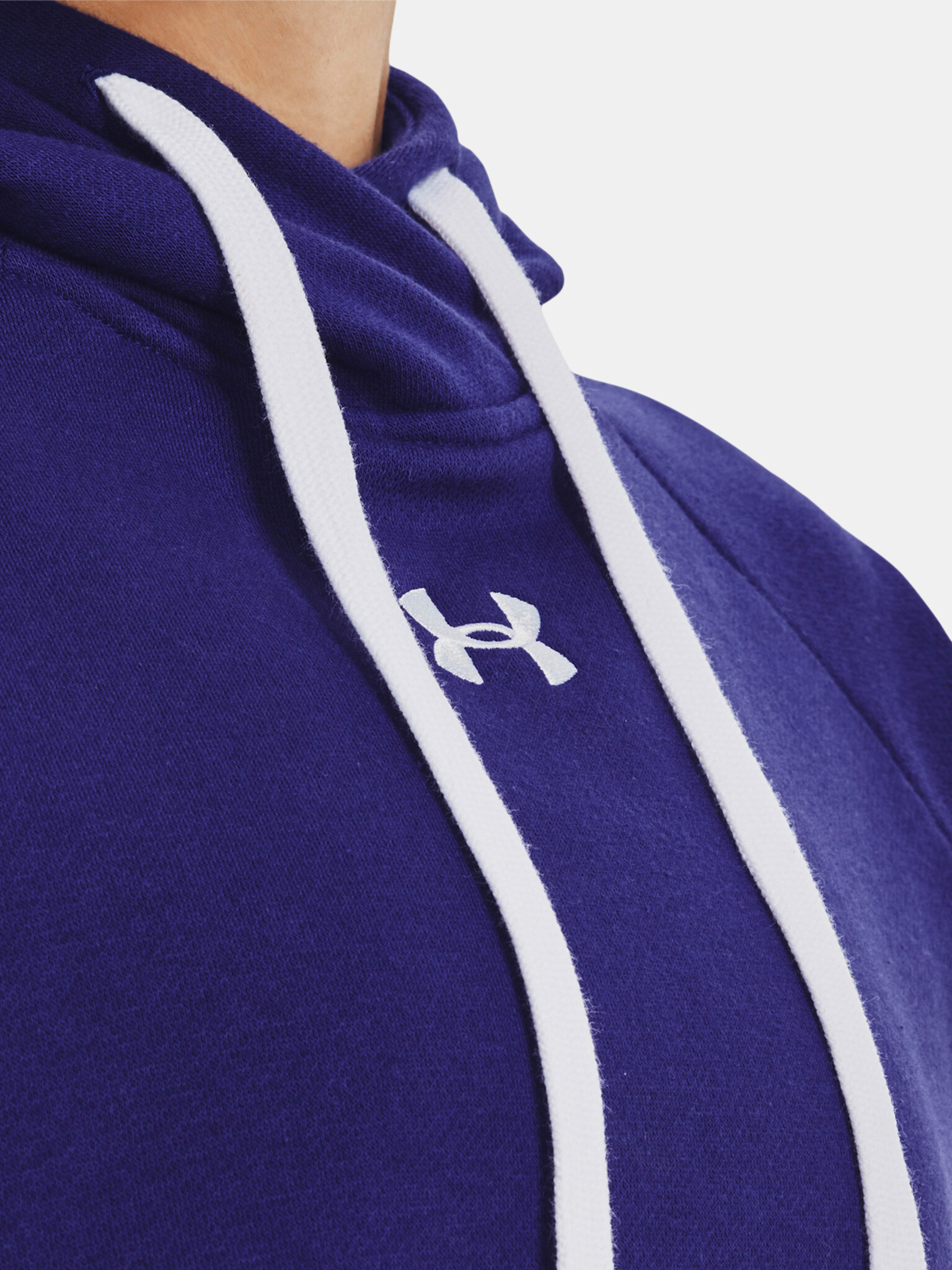 Under Armour Rival Fleece HB Hoodie Mikina Modrá - Pepit.cz