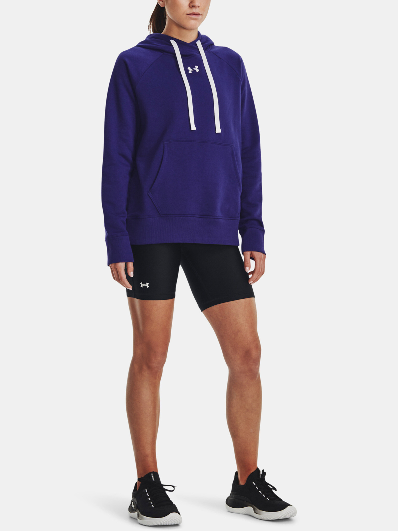 Under Armour Rival Fleece HB Hoodie Mikina Modrá - Pepit.cz