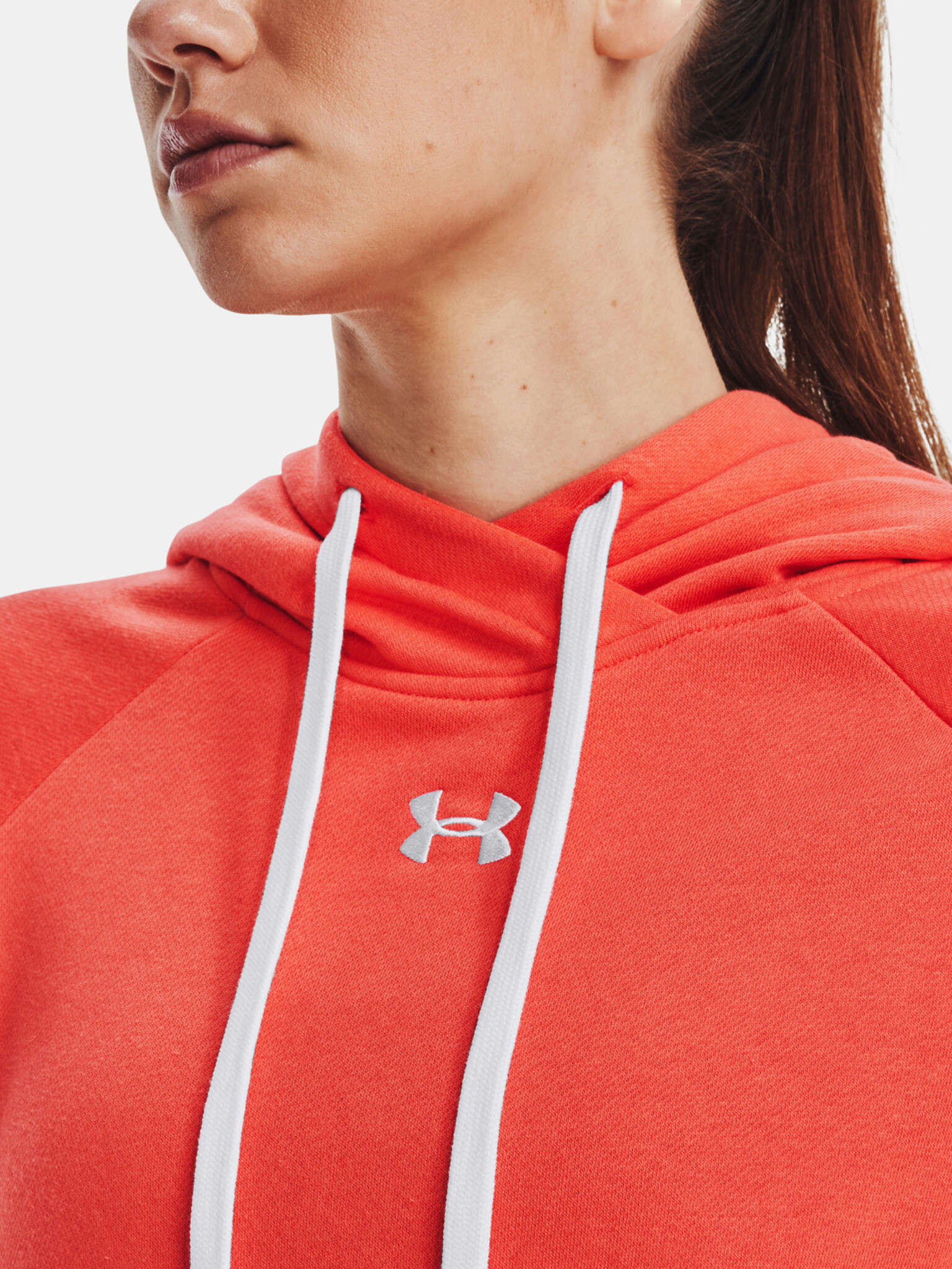 Under Armour Rival Fleece HB Mikina Oranžová - Pepit.cz