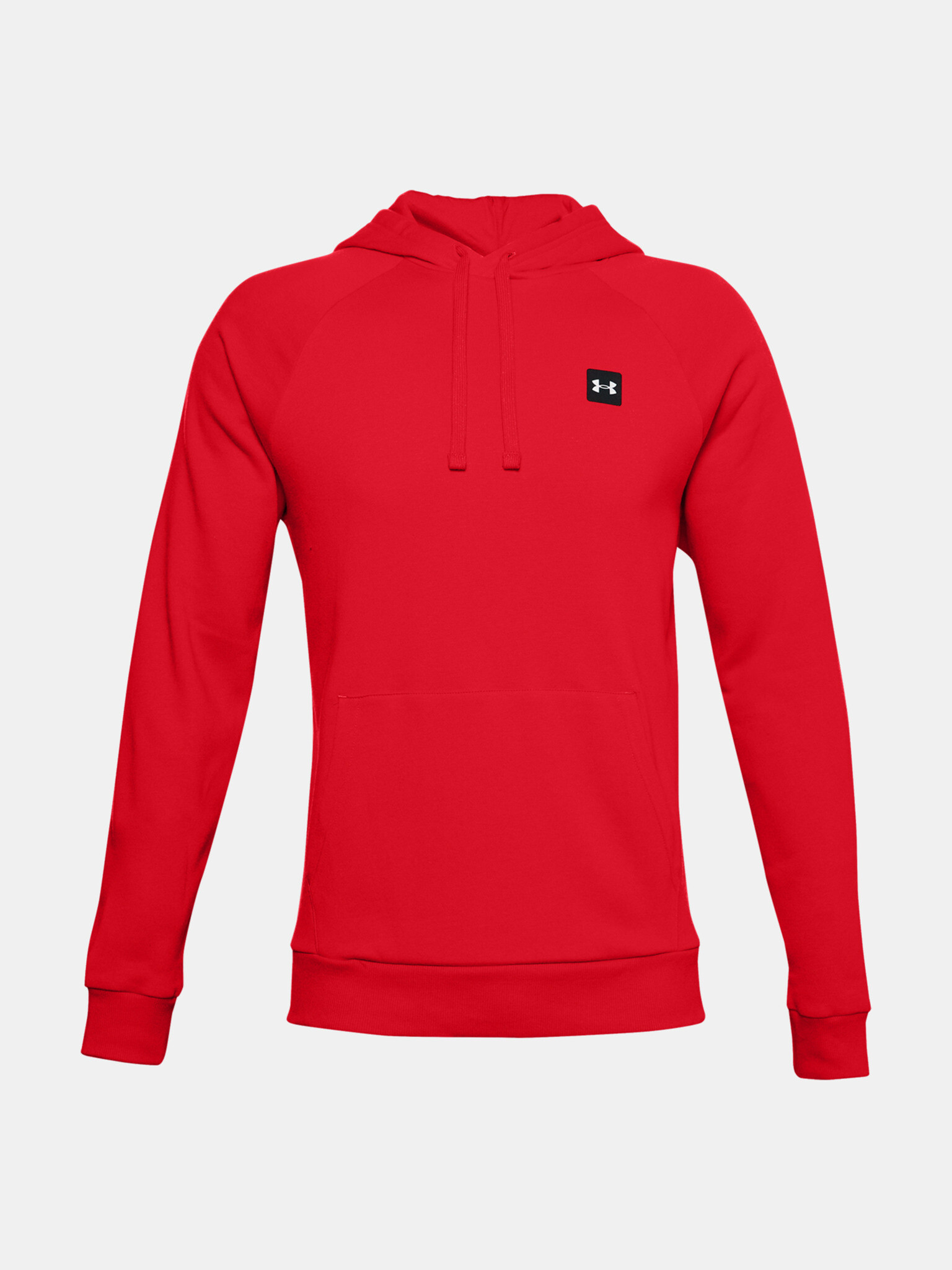 Under Armour Rival Fleece Hoodie Mikina Červená - Pepit.cz