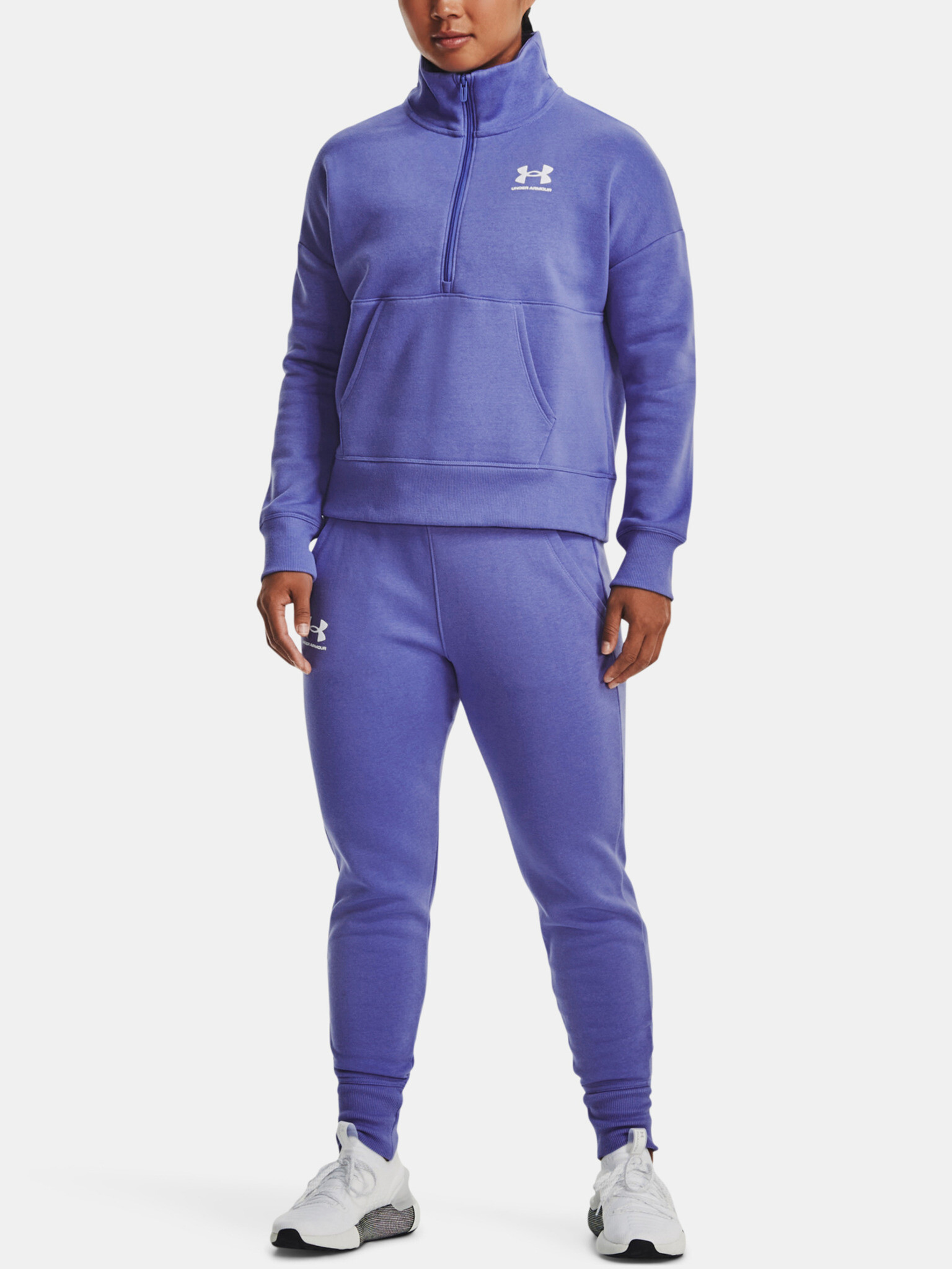 Under Armour Rival Fleece HZ Mikina Modrá - Pepit.cz