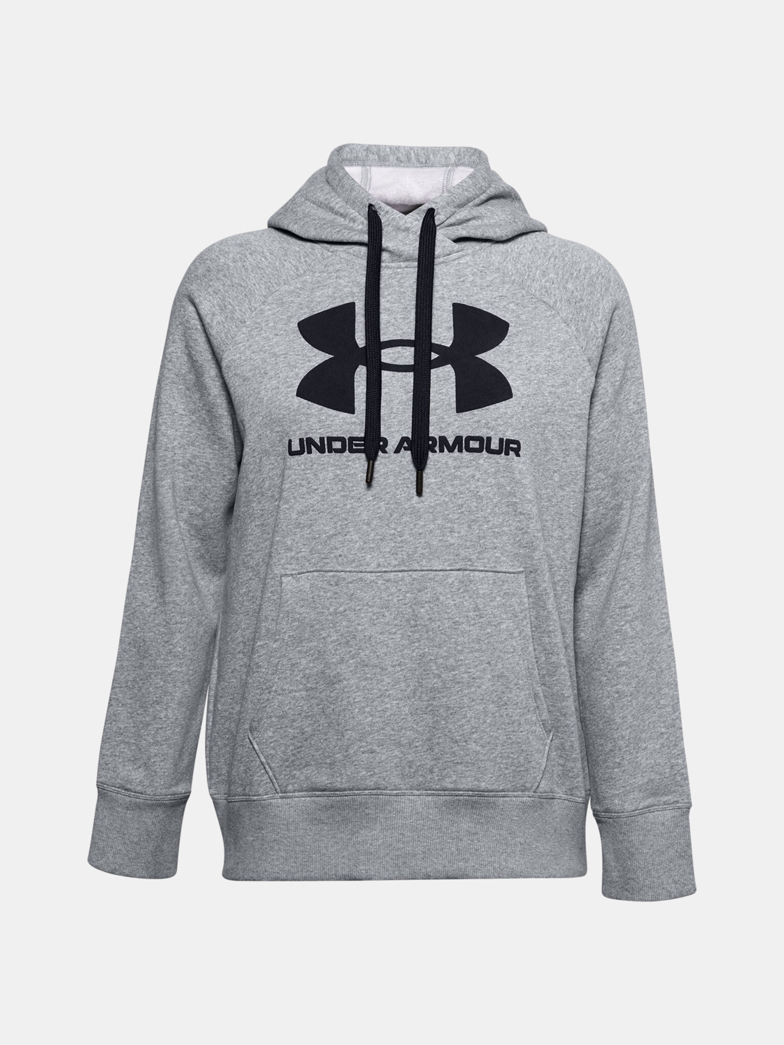 Under Armour Rival Fleece Logo Hoodie Mikina Šedá - Pepit.cz