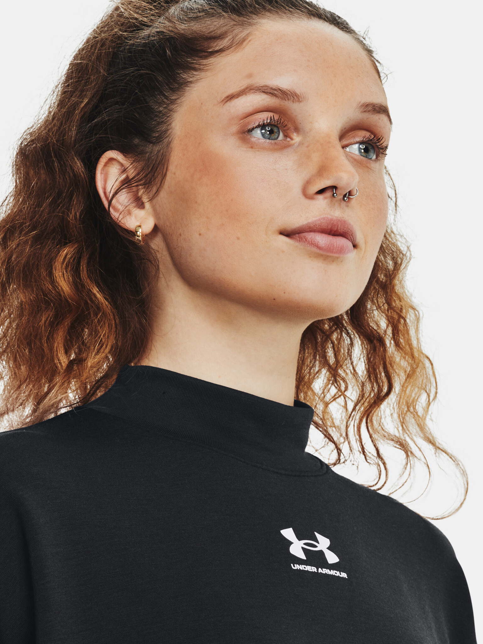 Under Armour Rival Mikina Černá - Pepit.cz