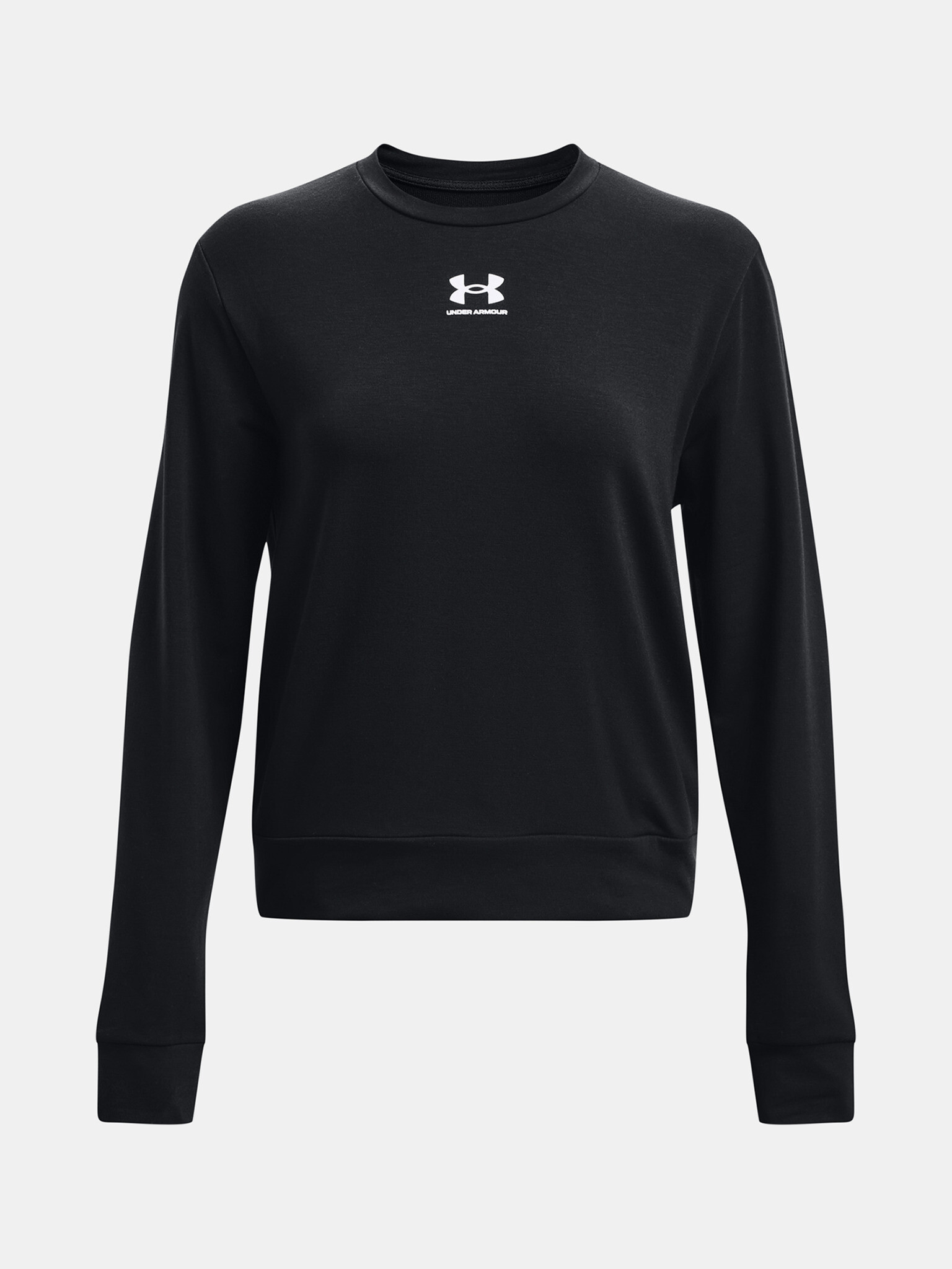 Under Armour Rival Terry Crew Triko Černá - Pepit.cz