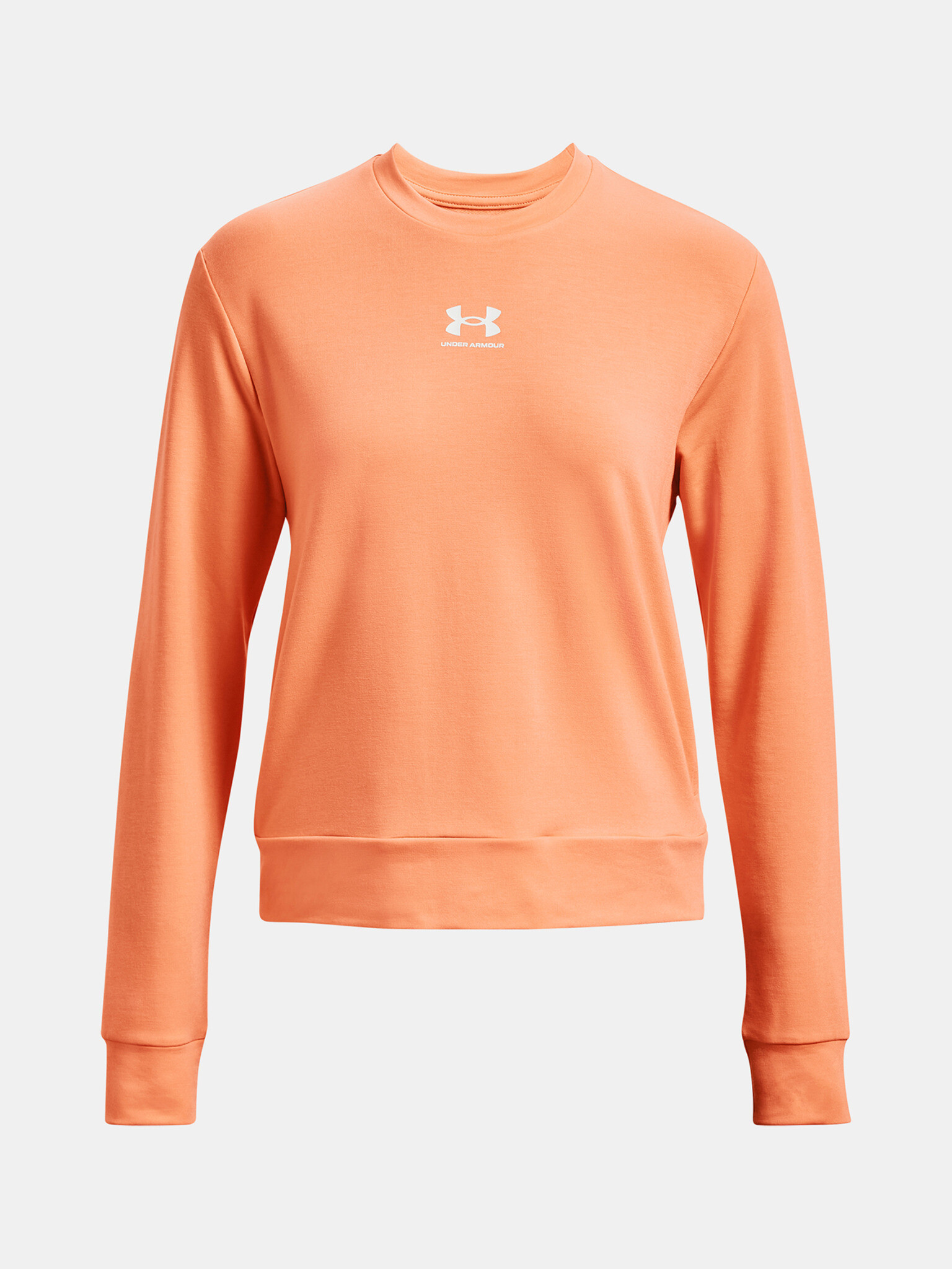 Under Armour Rival Terry Crew Triko Oranžová - Pepit.cz