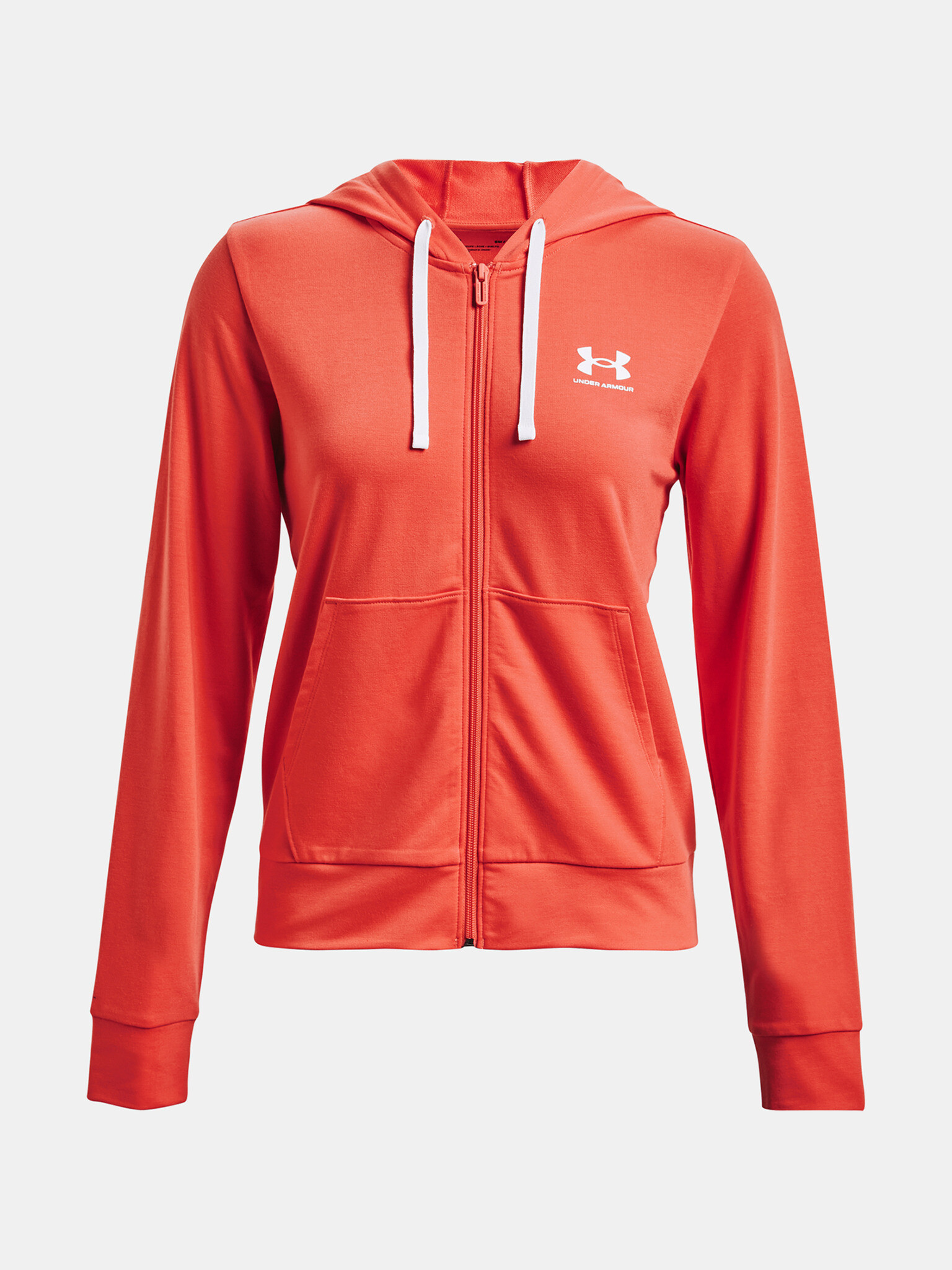 Under Armour Rival Terry FZ Mikina Oranžová - Pepit.cz