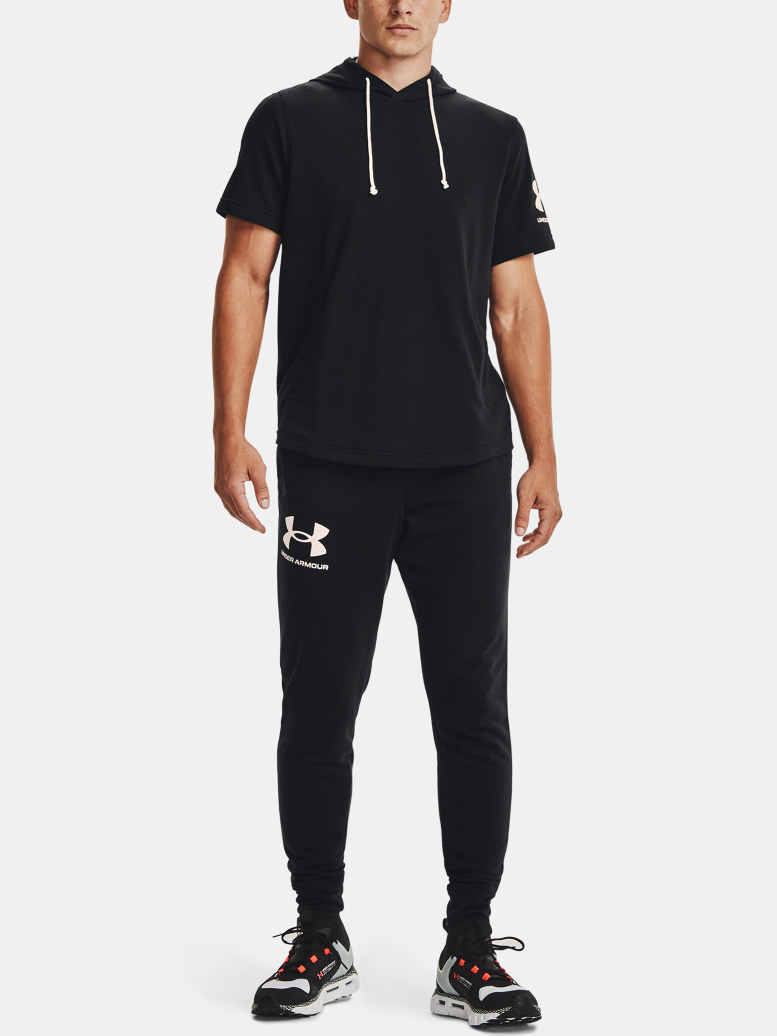 Under Armour RIVAL TERRY JOGGER - černá Tepláky Černá - Pepit.cz