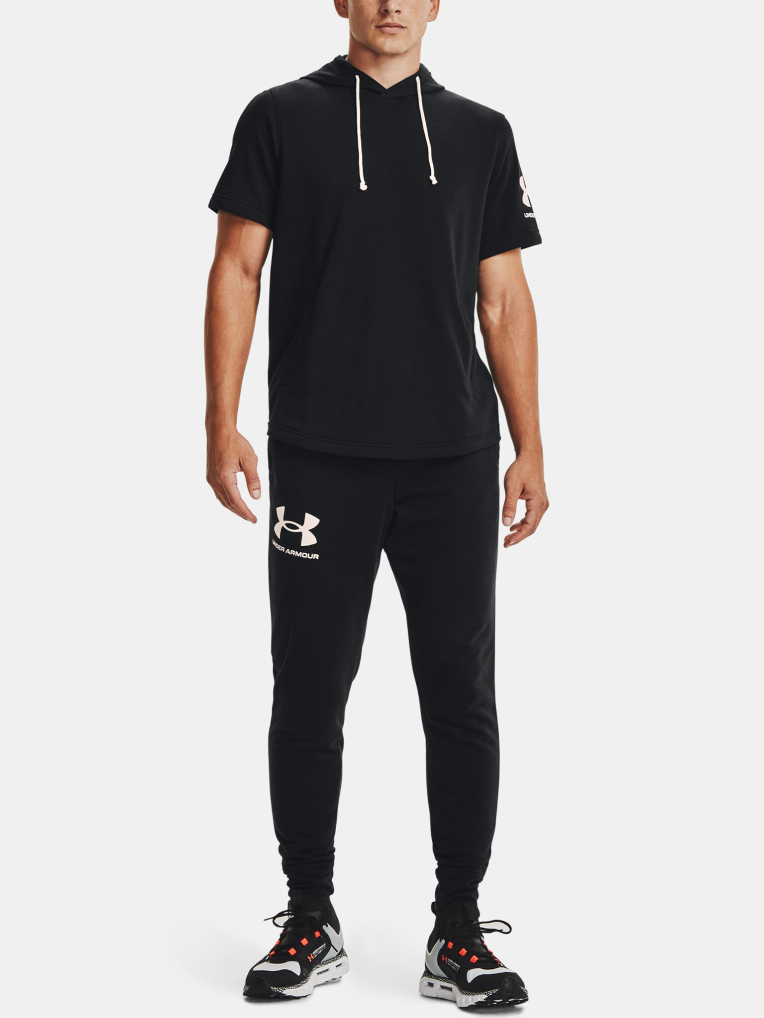 Under Armour RIVAL TERRY JOGGER - černá Tepláky Černá - Pepit.cz