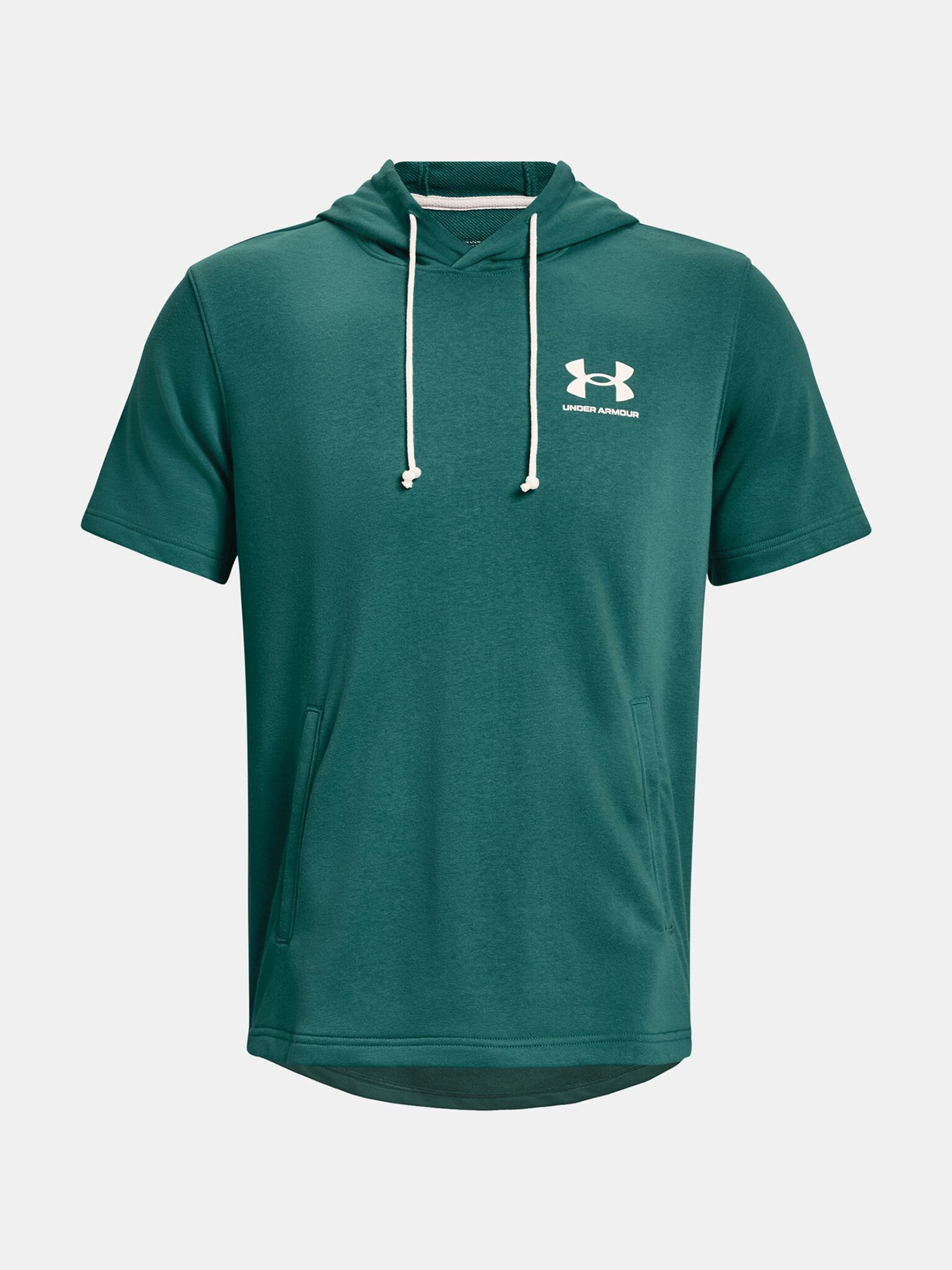 Under Armour Rival Terry LC SS HD Mikina Zelená - Pepit.cz