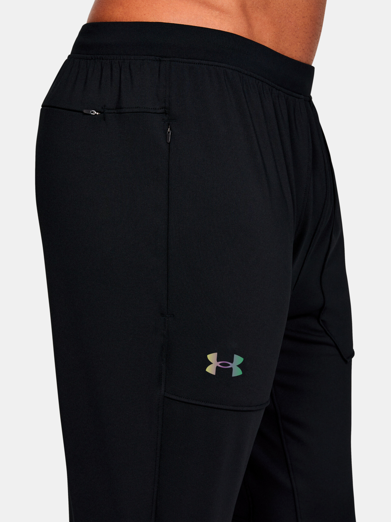 Under Armour Rush Fitted Tepláky Černá - Pepit.cz