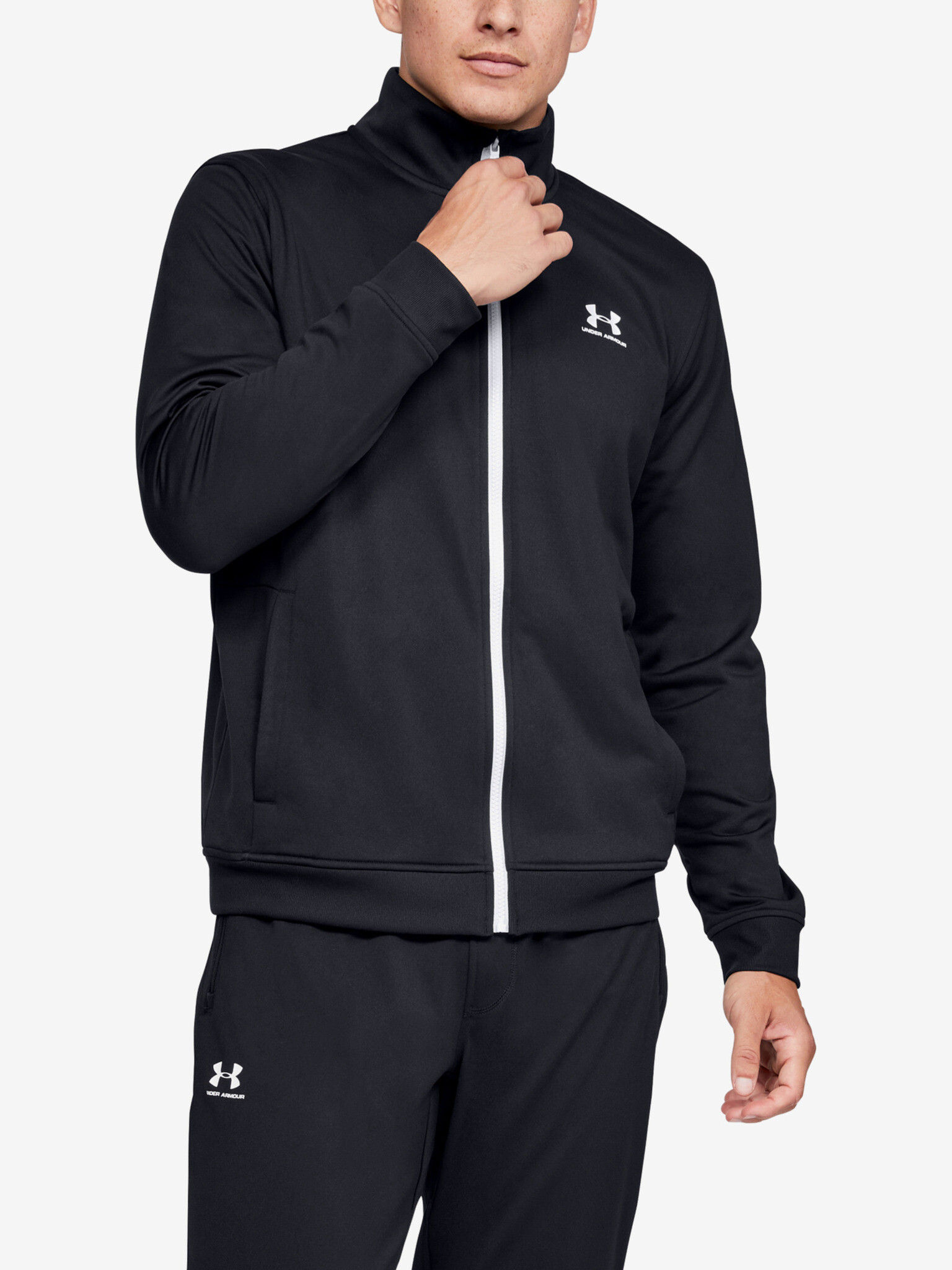 Under Armour Sportstyle Tricot Mikina Černá - Pepit.cz