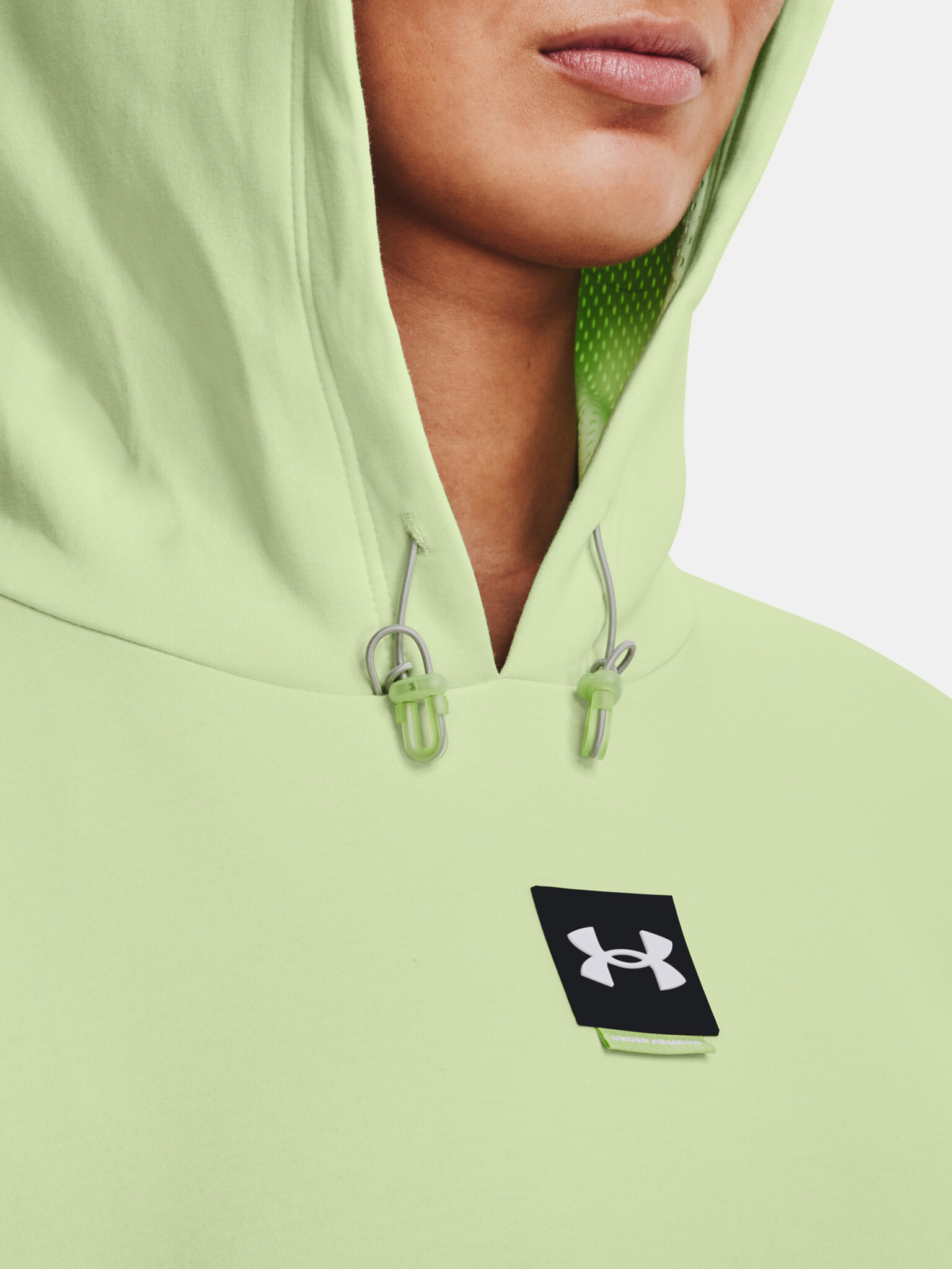 Under Armour Summit Knit Hoodie Mikina Zelená - Pepit.cz