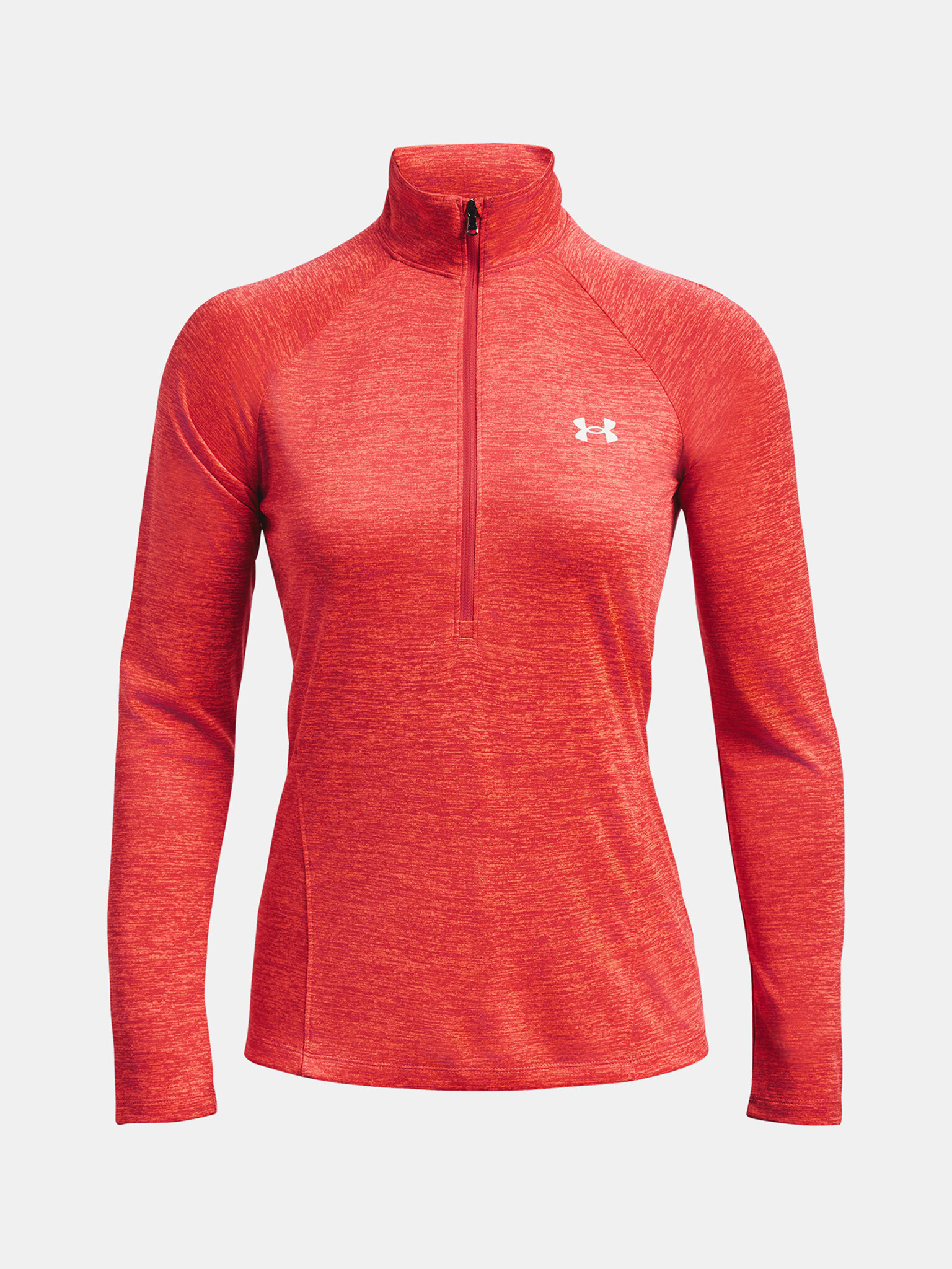 Under Armour Tech 1/2 Zip Twist Triko Červená - Pepit.cz