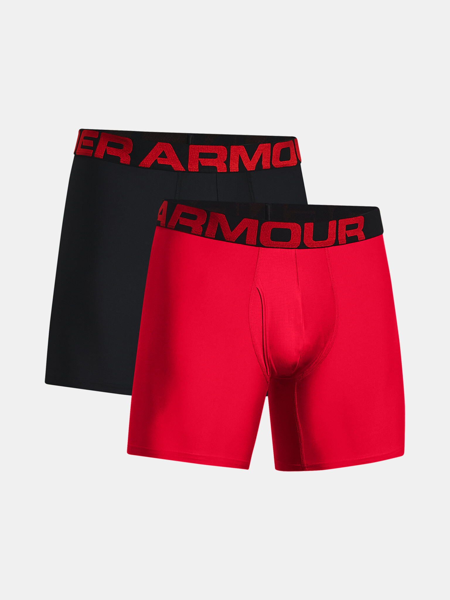 Under Armour Tech 6in Boxerky 2 ks Červená - Pepit.cz