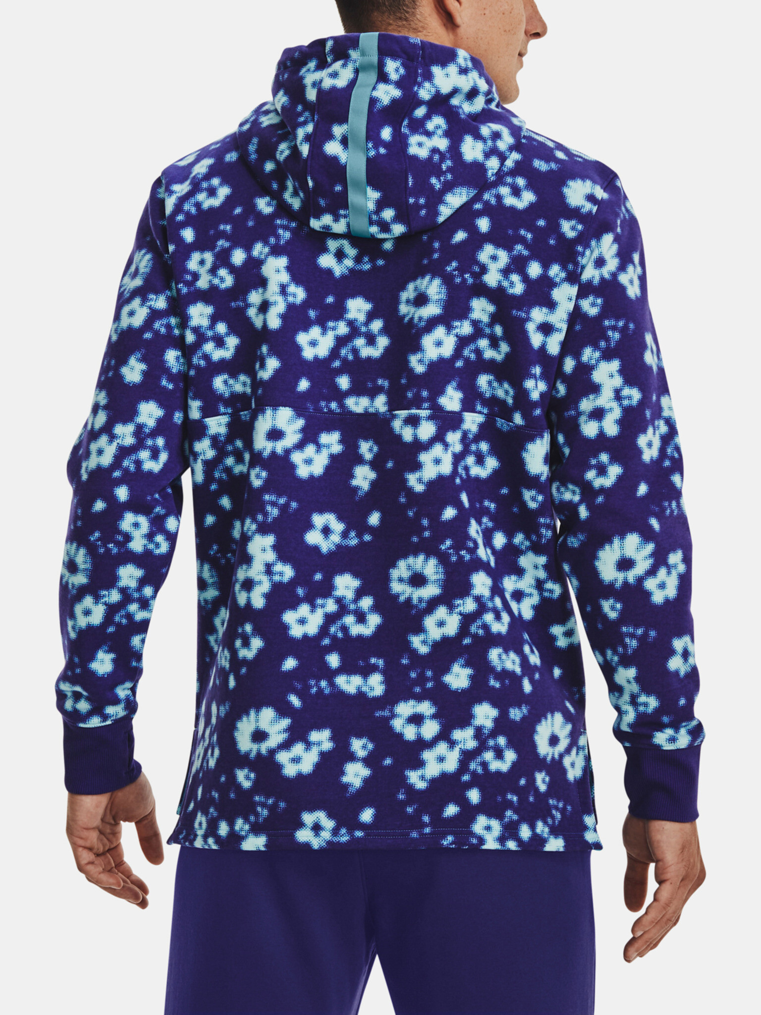 Under Armour UA Accelerate Hoodie-BLU Mikina Modrá - Pepit.cz