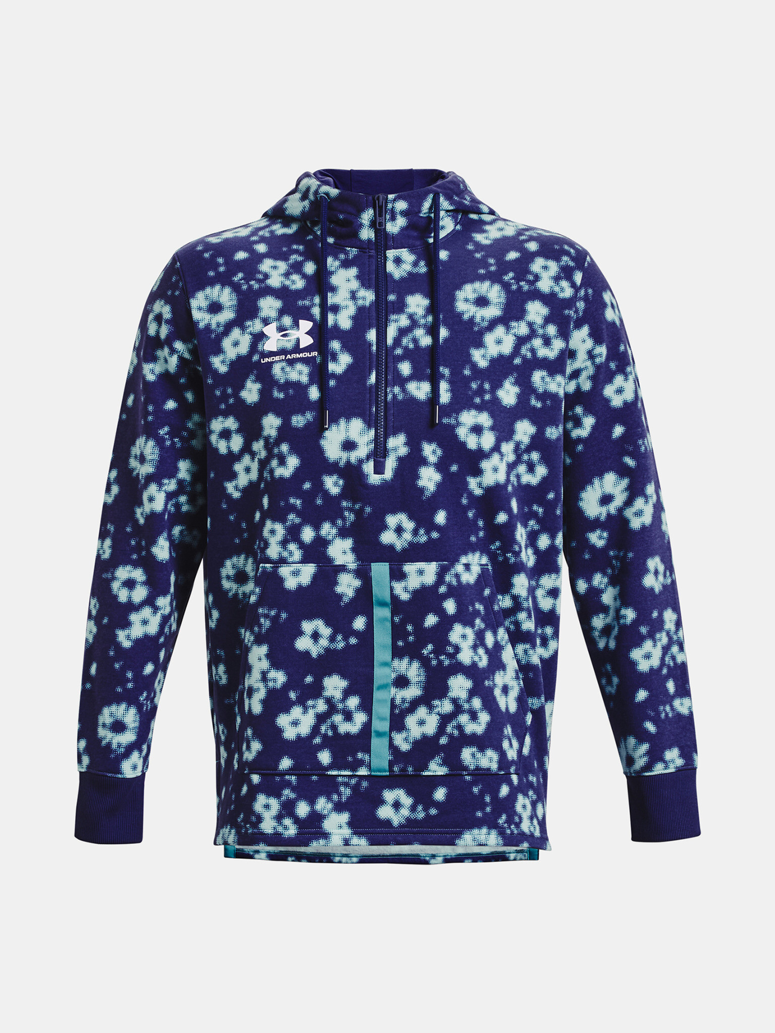 Under Armour UA Accelerate Hoodie-BLU Mikina Modrá - Pepit.cz