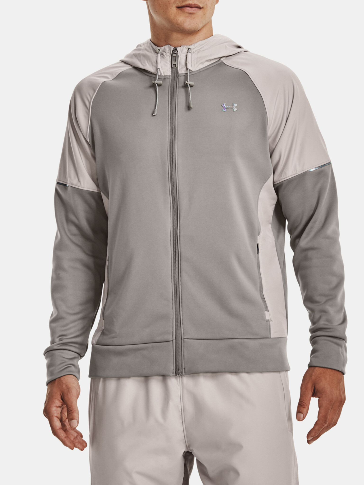 Under Armour UA AF Storm FZ Bunda Šedá - Pepit.cz