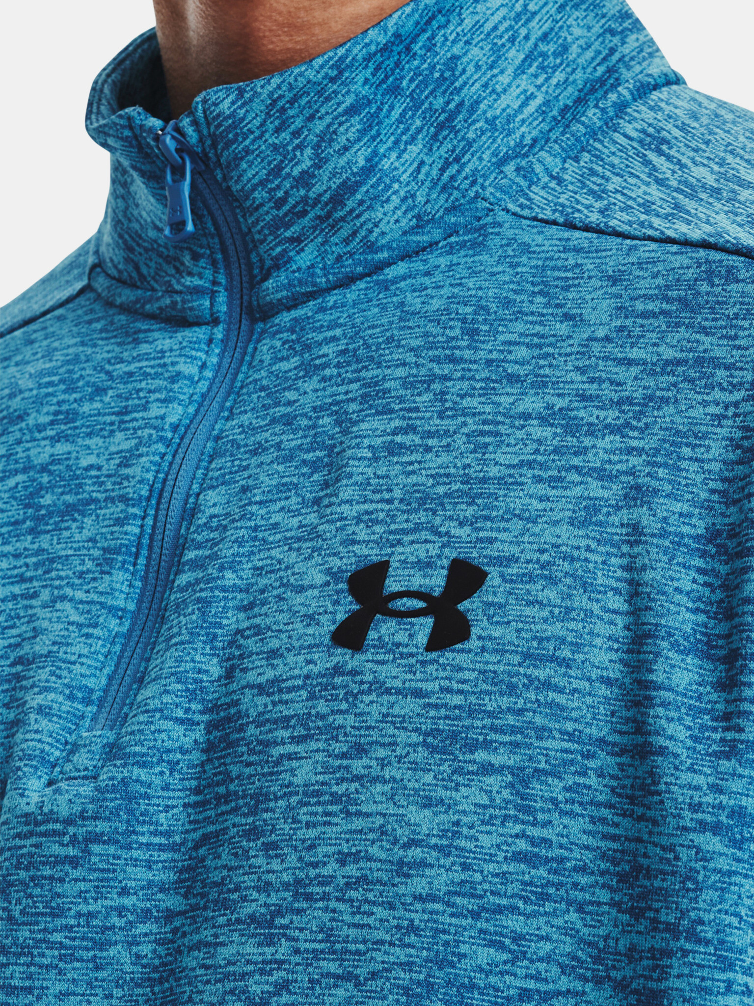 Under Armour UA Armour Fleece 1/4 Zip Mikina Modrá - Pepit.cz