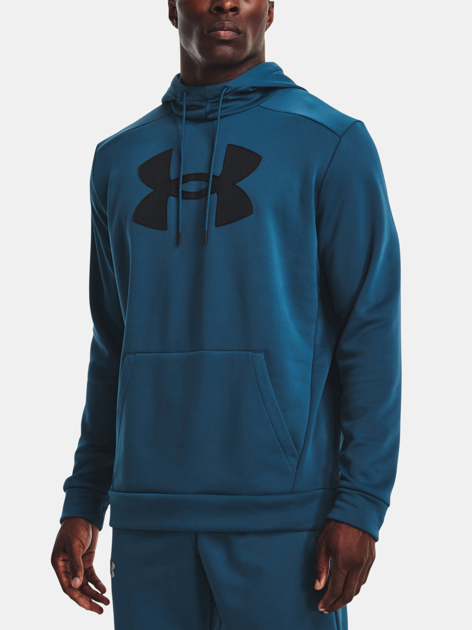 Under Armour UA Armour Fleece Big Logo HD Mikina Modrá - Pepit.cz