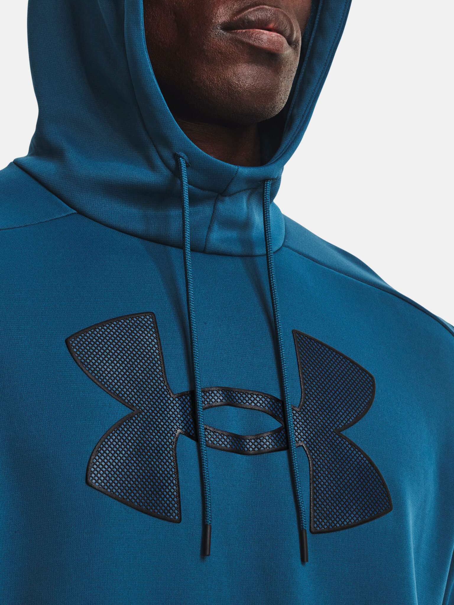 Under Armour UA Armour Fleece Big Logo HD Mikina Modrá - Pepit.cz