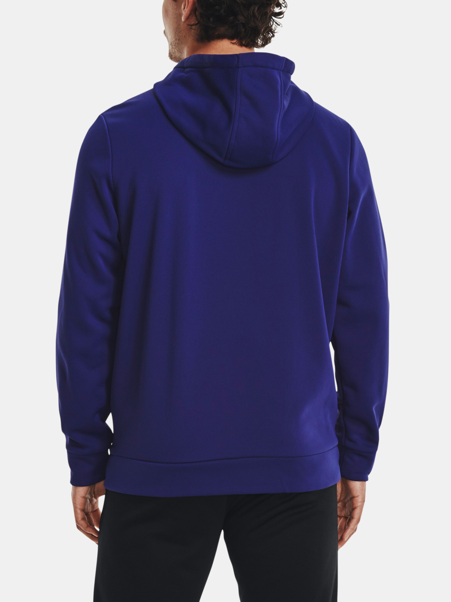 Under Armour UA Armour Fleece Hoodie-BLU Mikina Modrá - Pepit.cz