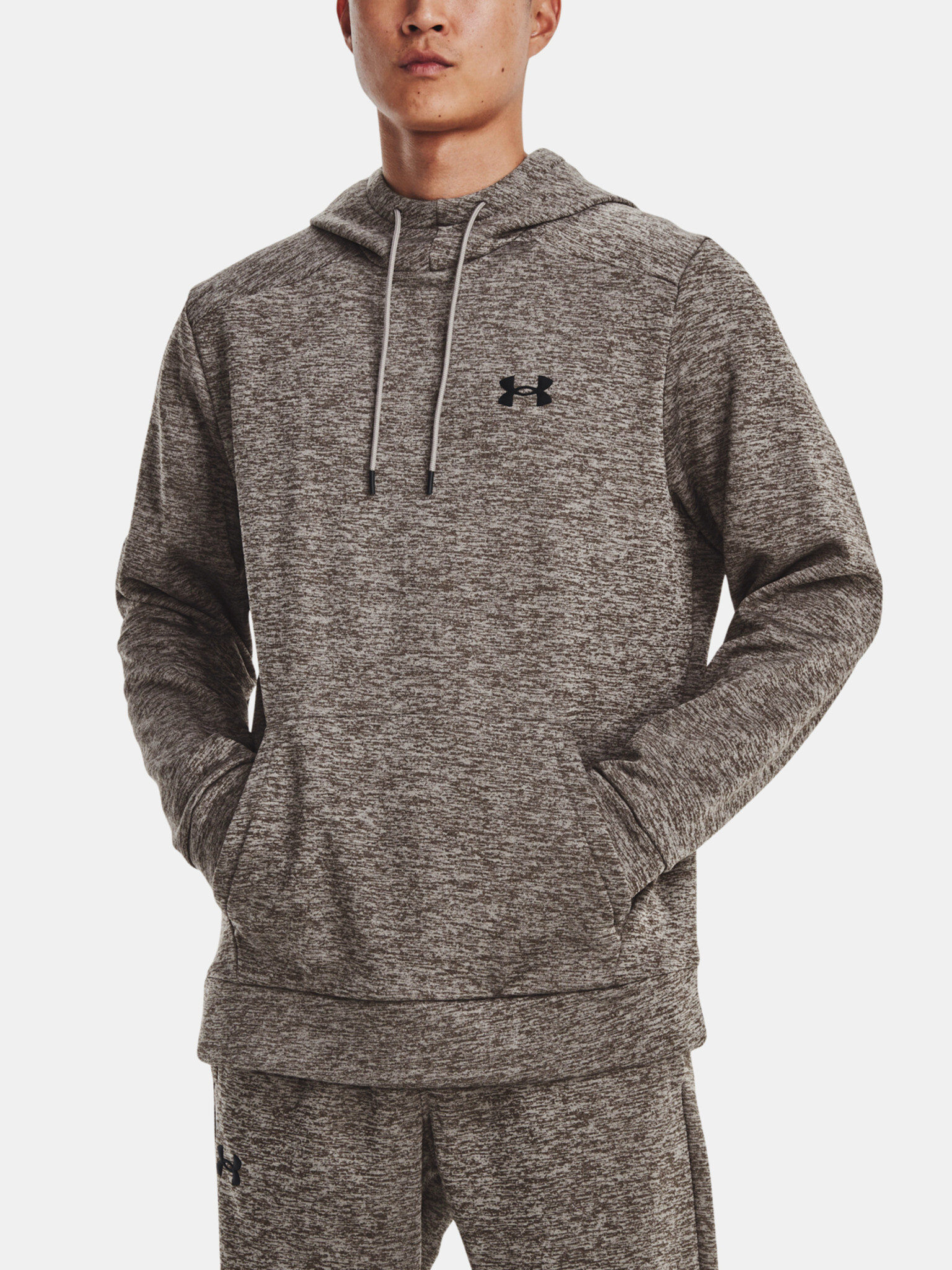 Under Armour UA Armour Fleece Twist HD Mikina Šedá - Pepit.cz