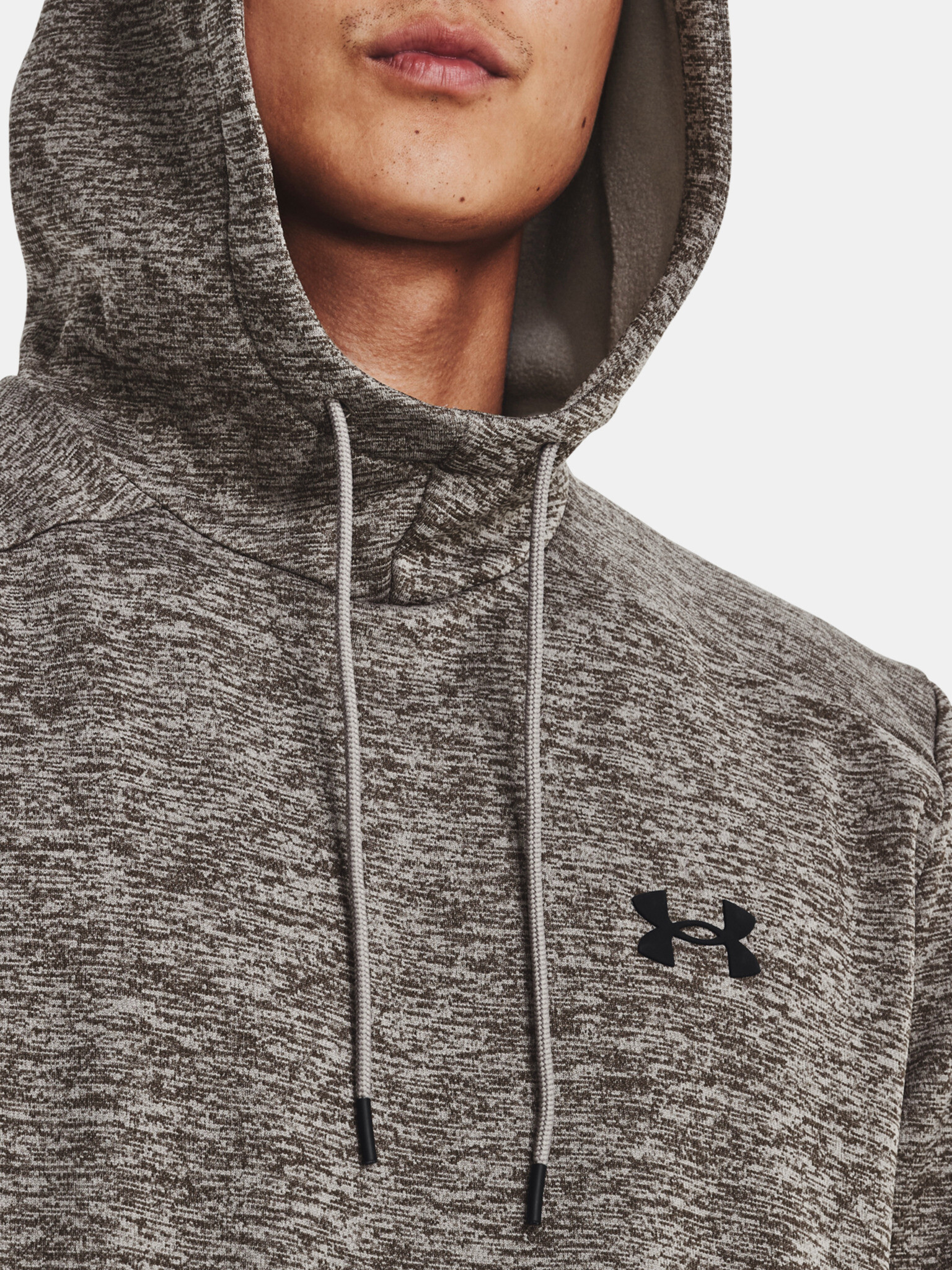 Under Armour UA Armour Fleece Twist HD Mikina Šedá - Pepit.cz