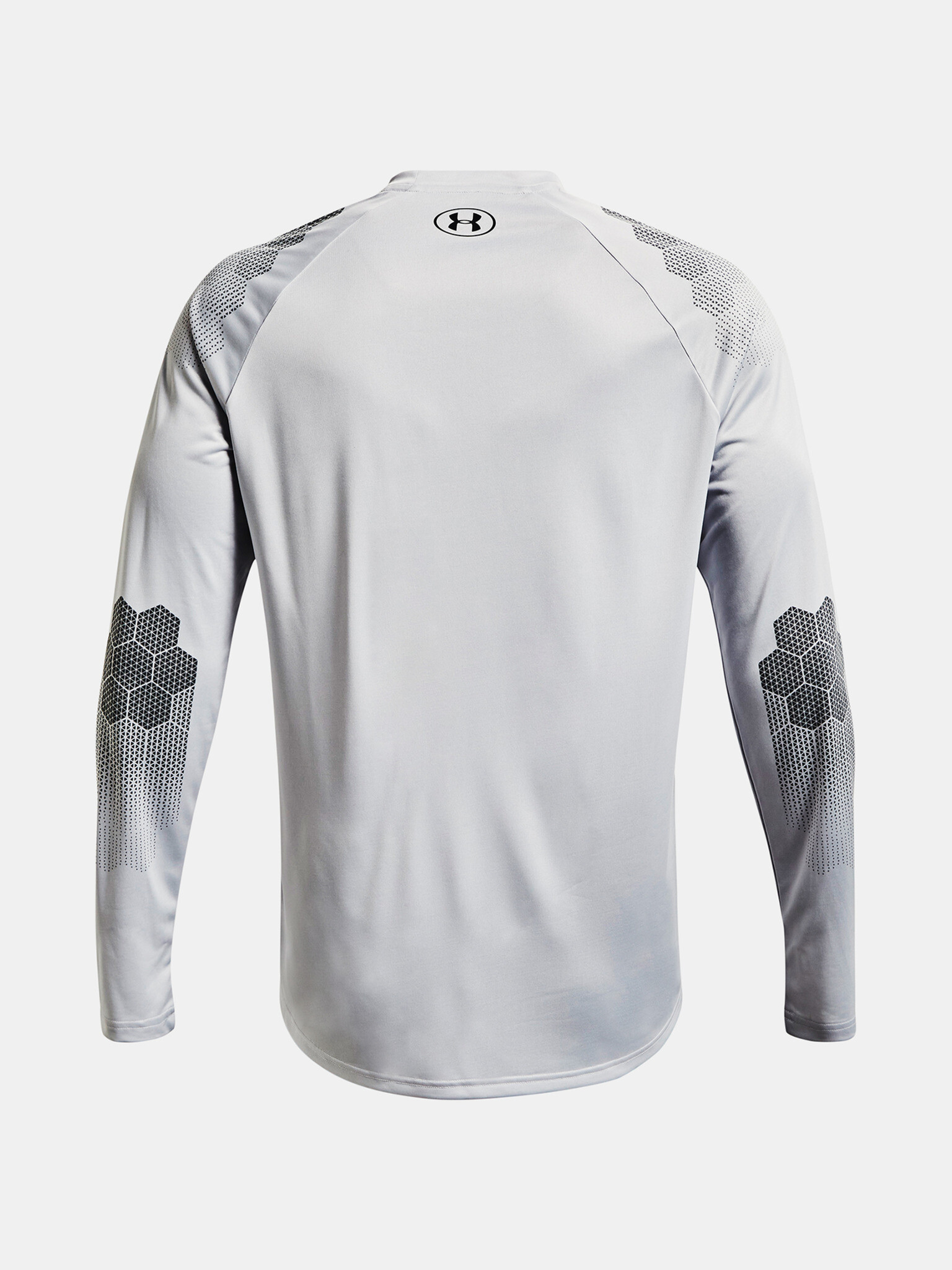 Under Armour UA Armourprint LS Triko Šedá - Pepit.cz