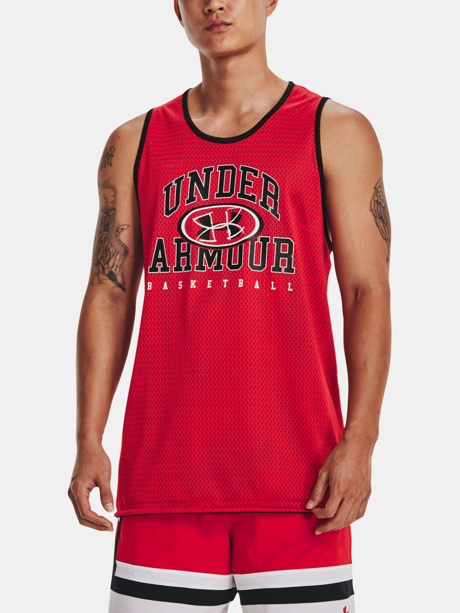 Under Armour UA Baseline Reversible JsyTílko Červená - Pepit.cz