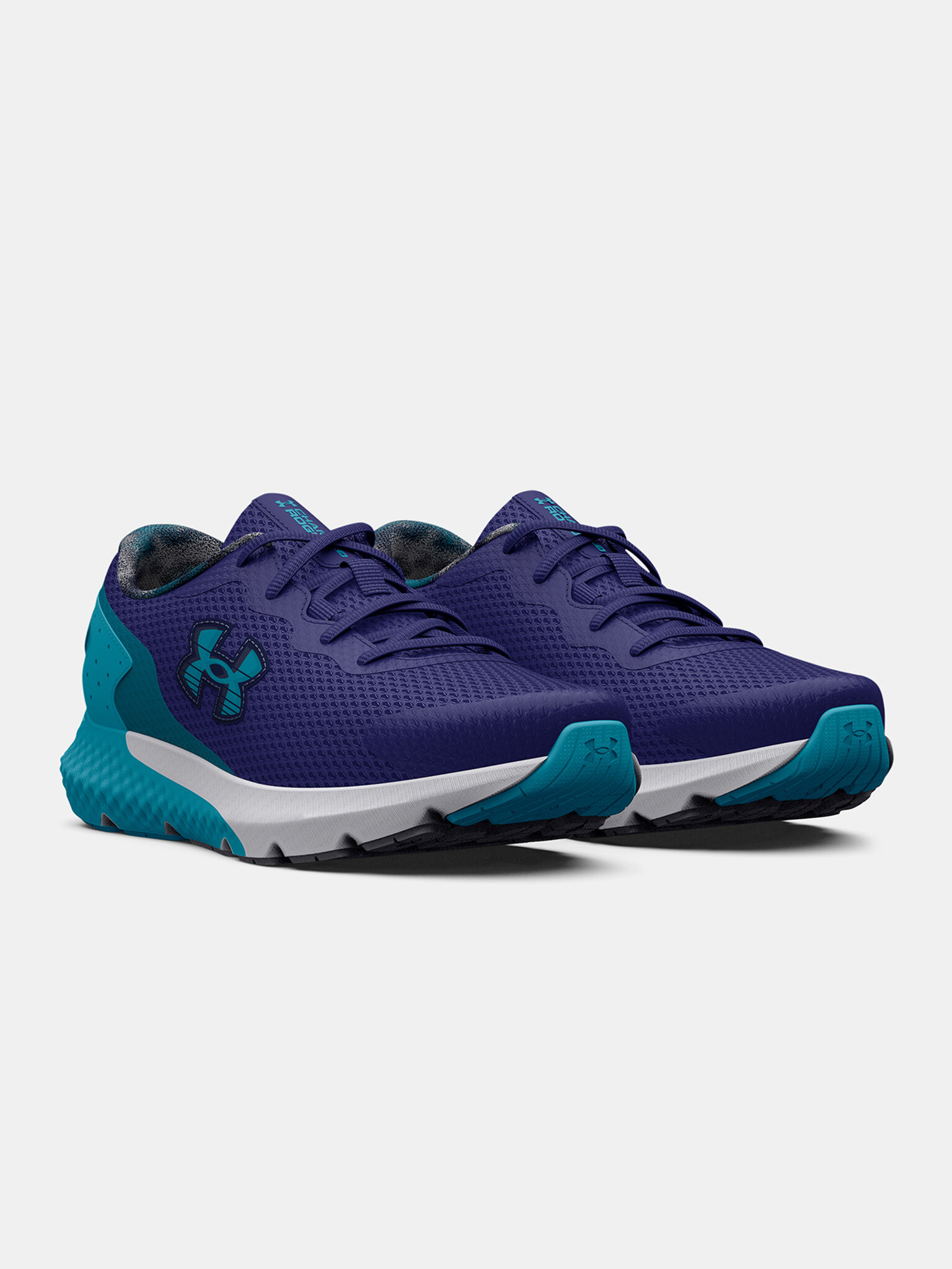 Under Armour UA BGS Charged Rogue 3 F2F Tenisky dětské Modrá - Pepit.cz