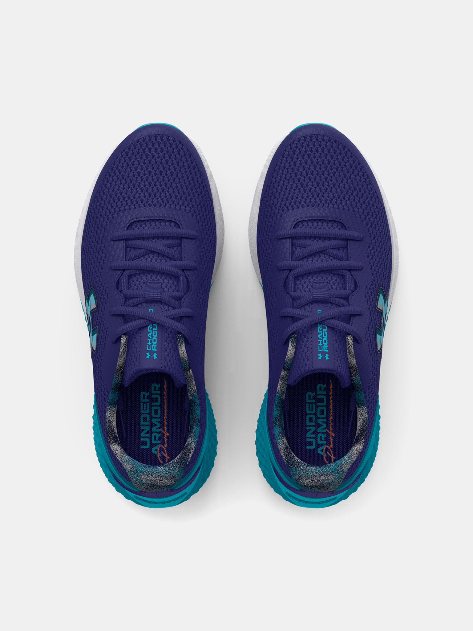 Under Armour UA BGS Charged Rogue 3 F2F Tenisky dětské Modrá - Pepit.cz