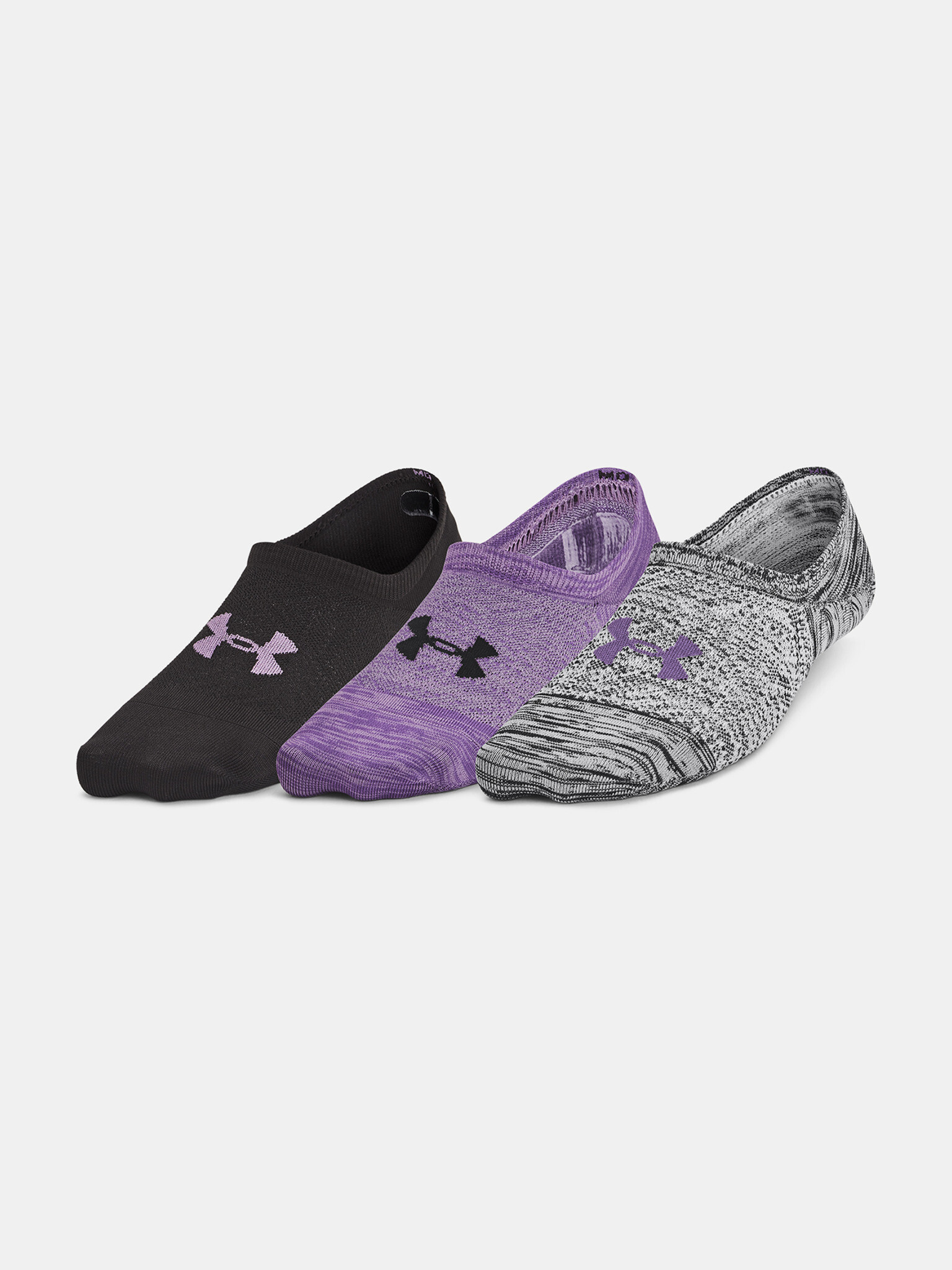 Under Armour UA Breathe Lite Ultra Low Ponožky 3 páry Fialová - Pepit.cz