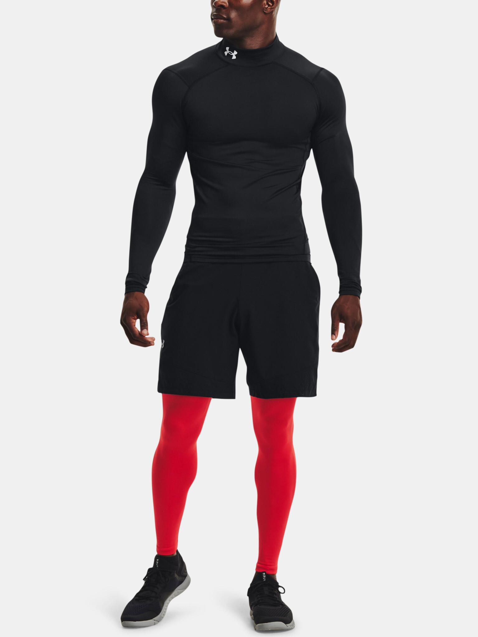 Under Armour UA CG Armour Legíny Červená - Pepit.cz