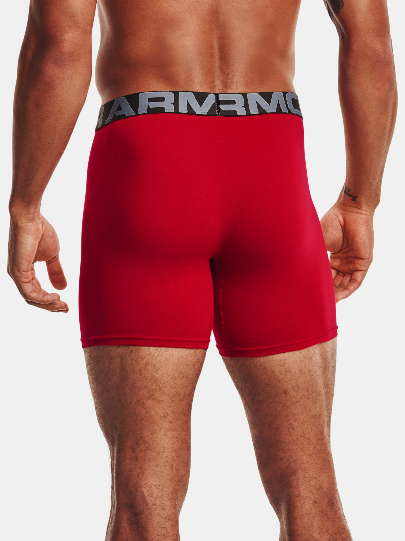 Under Armour UA Charged Cotton 6in Boxerky 3 ks Černá - Pepit.cz