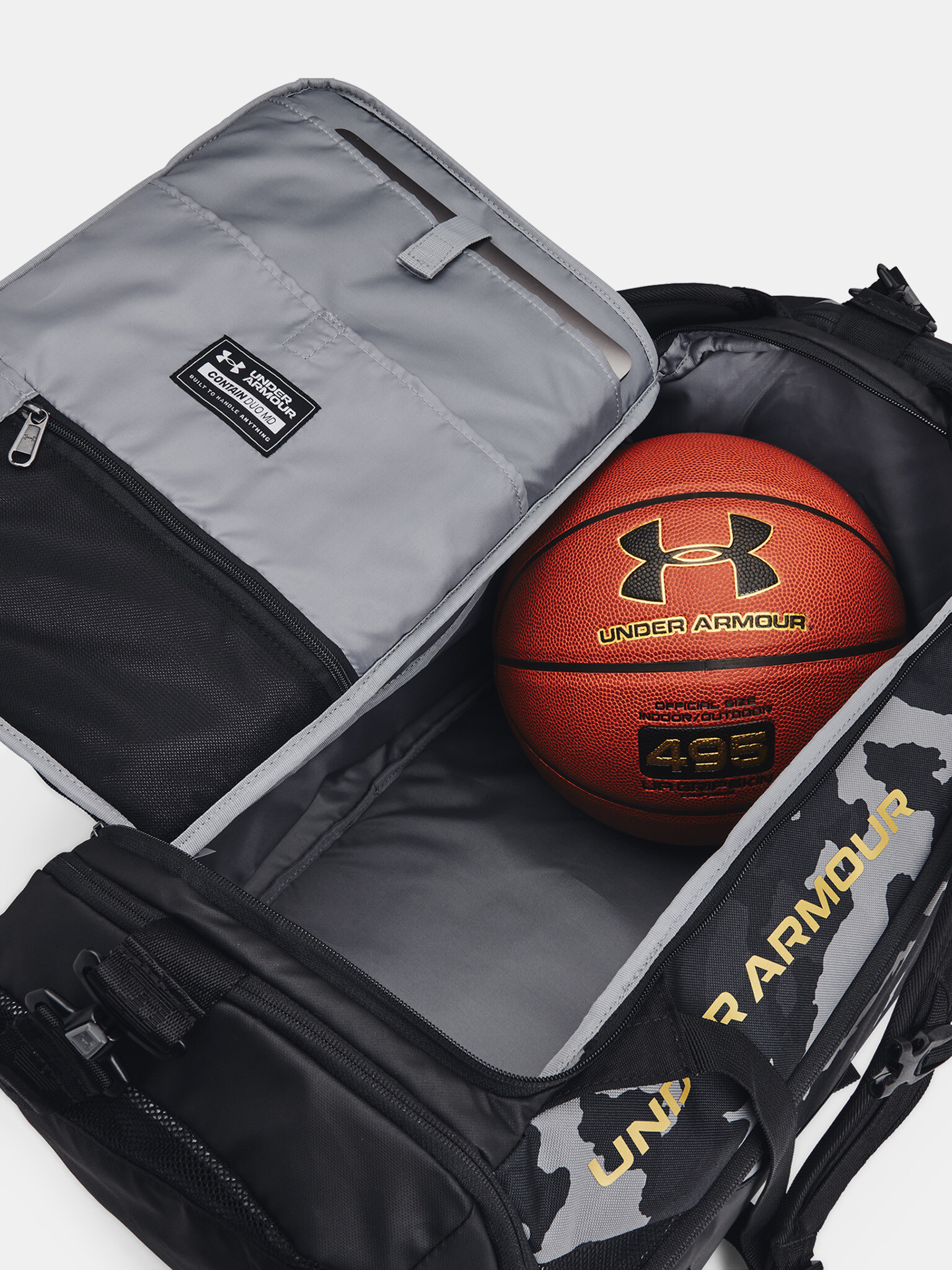 Under Armour UA Contain Duo MD Duffle-BLK Taška Černá - Pepit.cz