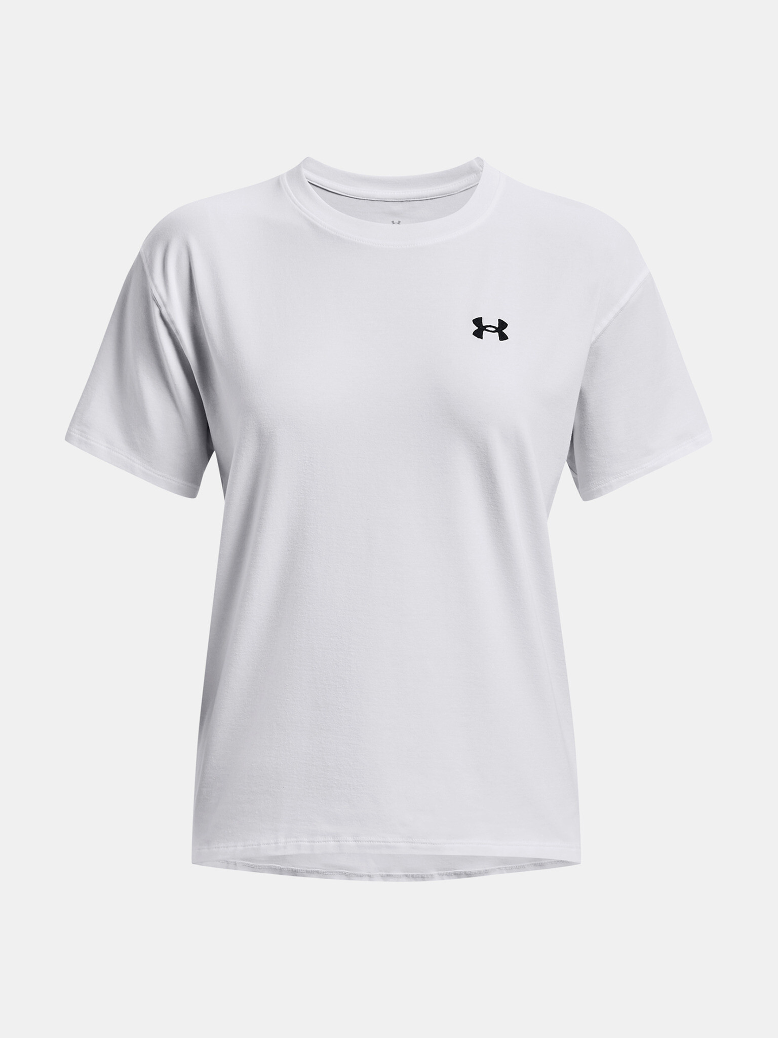 Under Armour UA Esential Cttn Stretch Triko Bílá - Pepit.cz