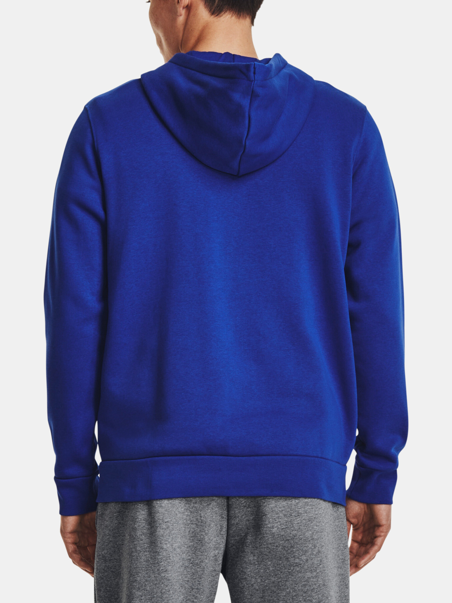 Under Armour UA Essential Fleece FZ Hood Mikina Modrá - Pepit.cz