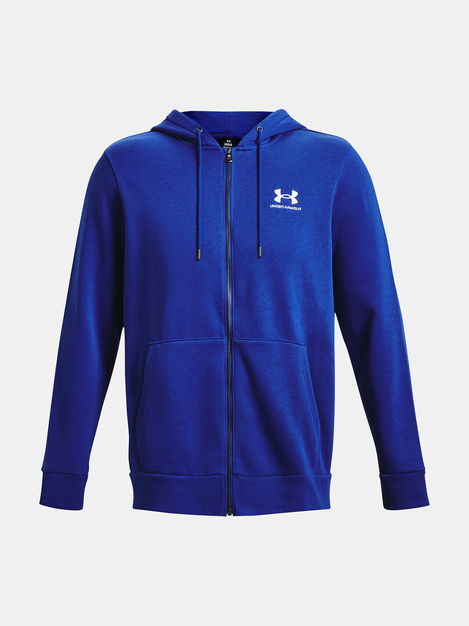 Under Armour UA Essential Fleece FZ Hood Mikina Modrá - Pepit.cz