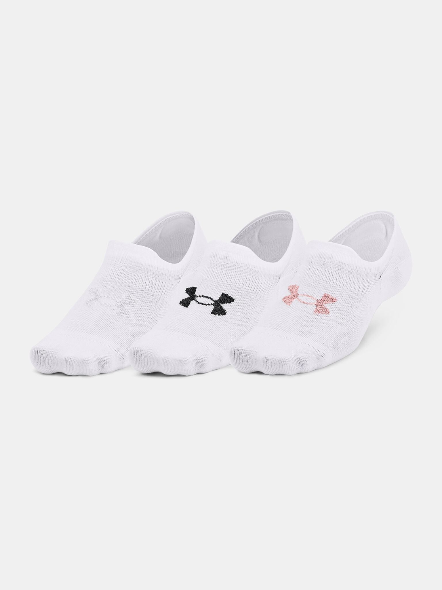 Under Armour UA Essential UltraLowTab Ponožky 3 páry Bílá - Pepit.cz