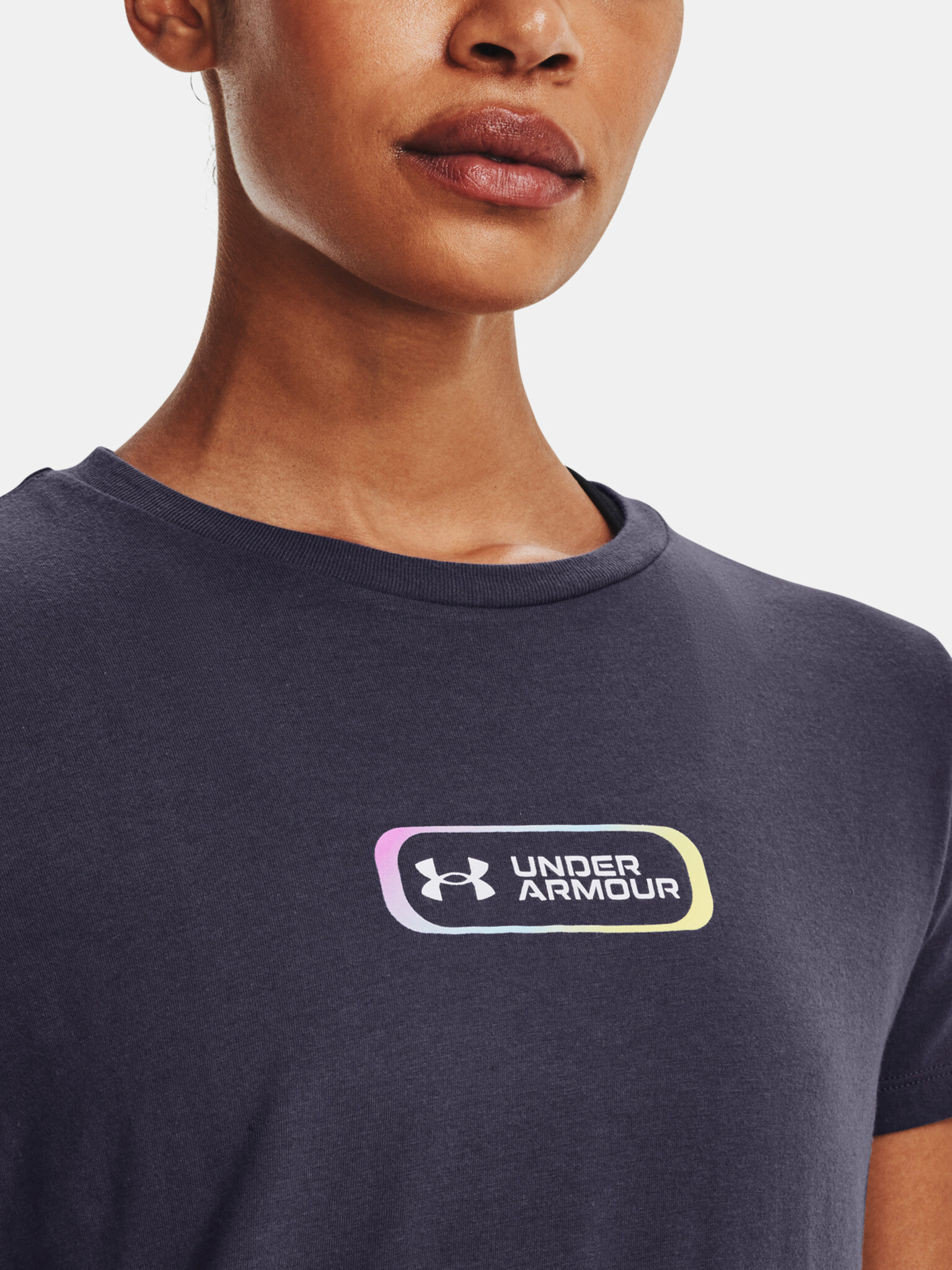 Under Armour UA Gradient Pill SS Triko Šedá - Pepit.cz